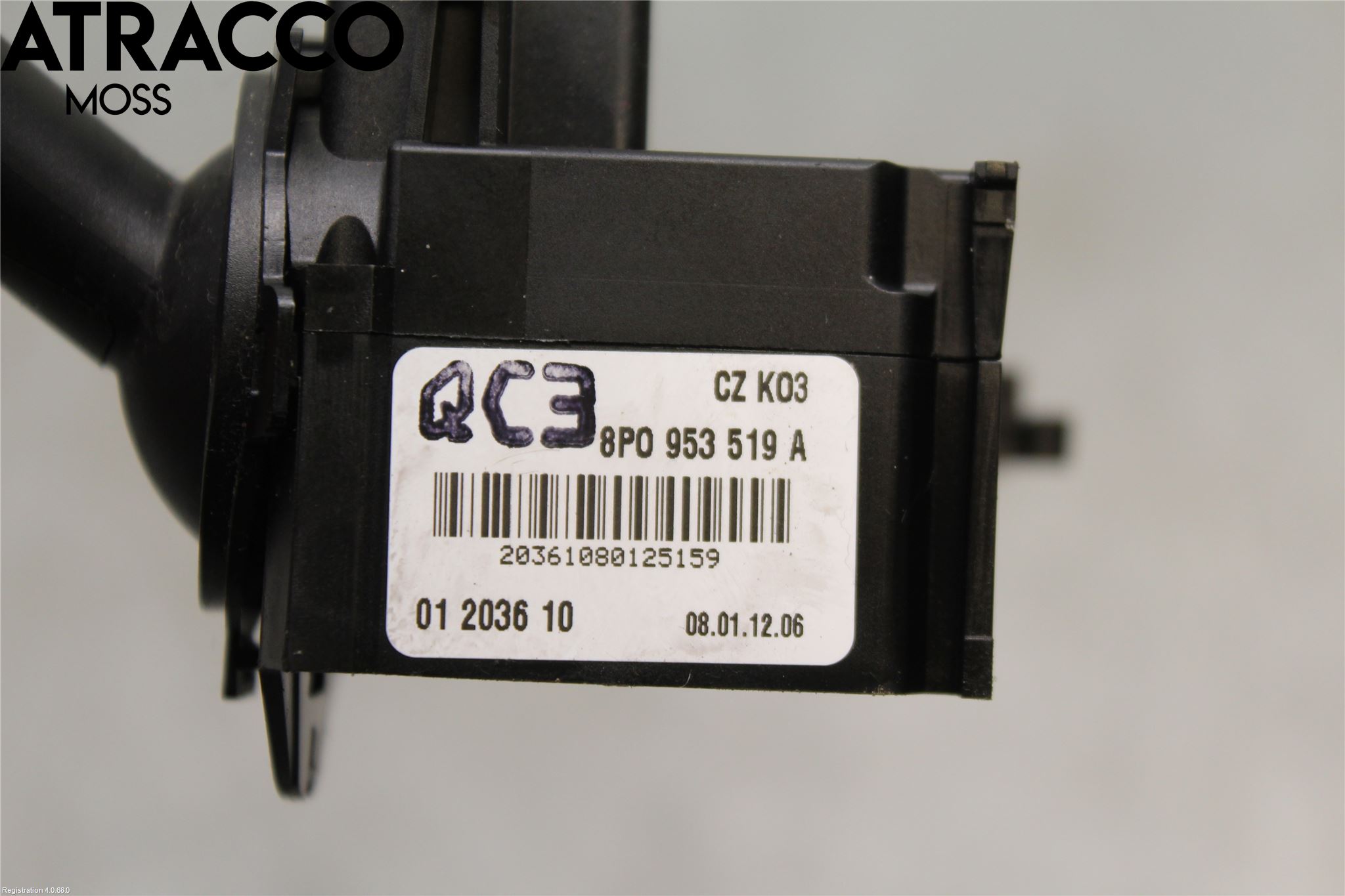 Audi A3/S3 05-13 Bryter Ratt Visker - Spyler