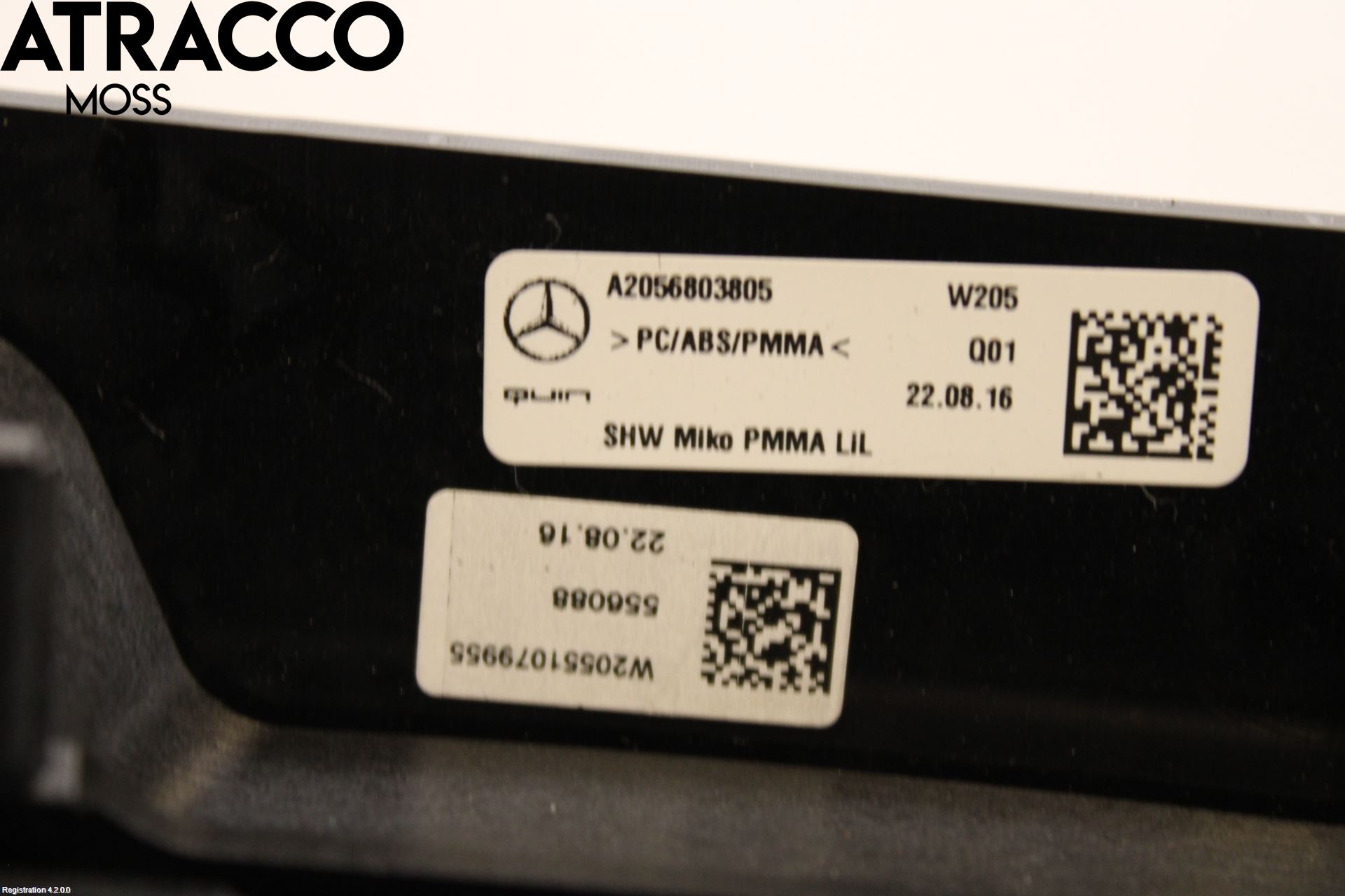 Mercedes-Benz MB C-KLASS (W205) 14-21 Instrumentkonsoll Midt