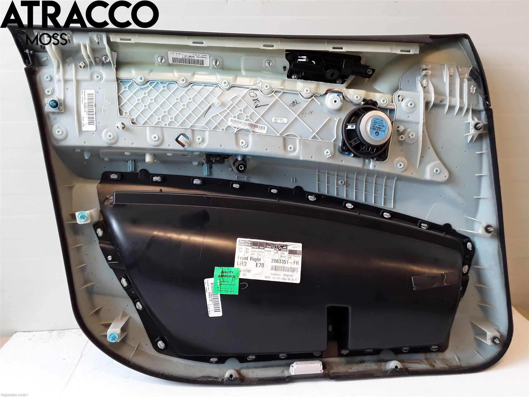 BMW X5 E70 07-13 Dør Dekorlist Hf