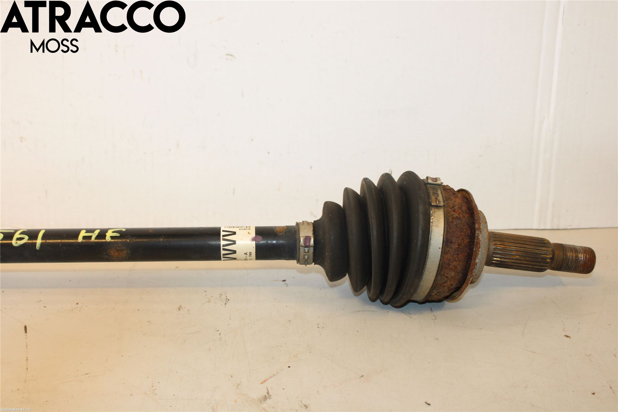 Toyota YARIS XP130 12-14 Drivaksel Foran Kompl Høyre