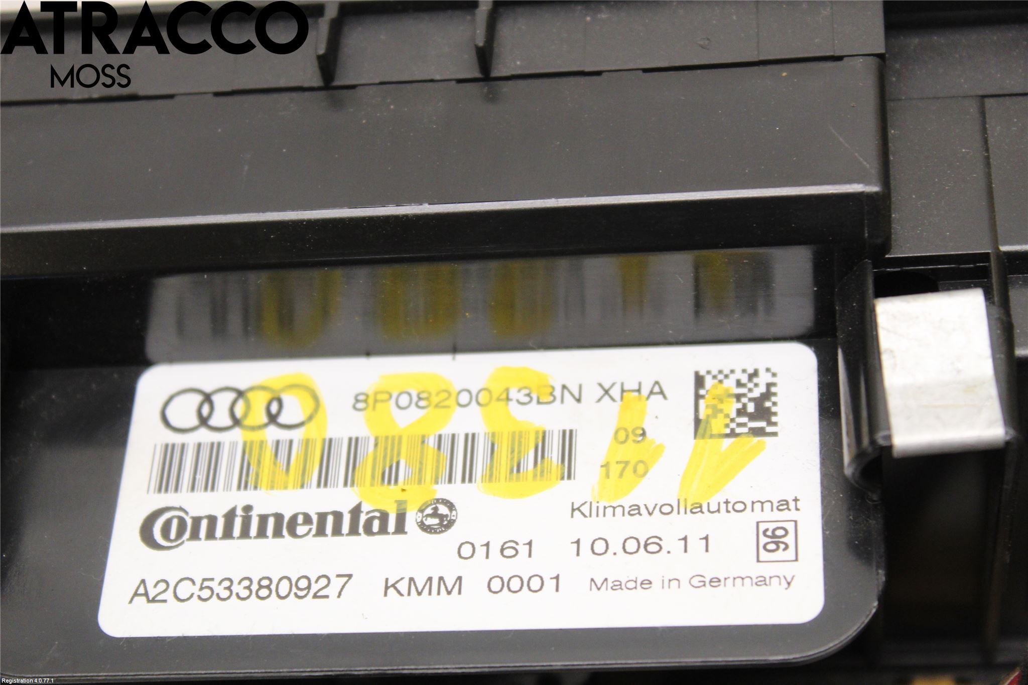 Audi A3/S3 05-13 Varme Ac Betjening-Display