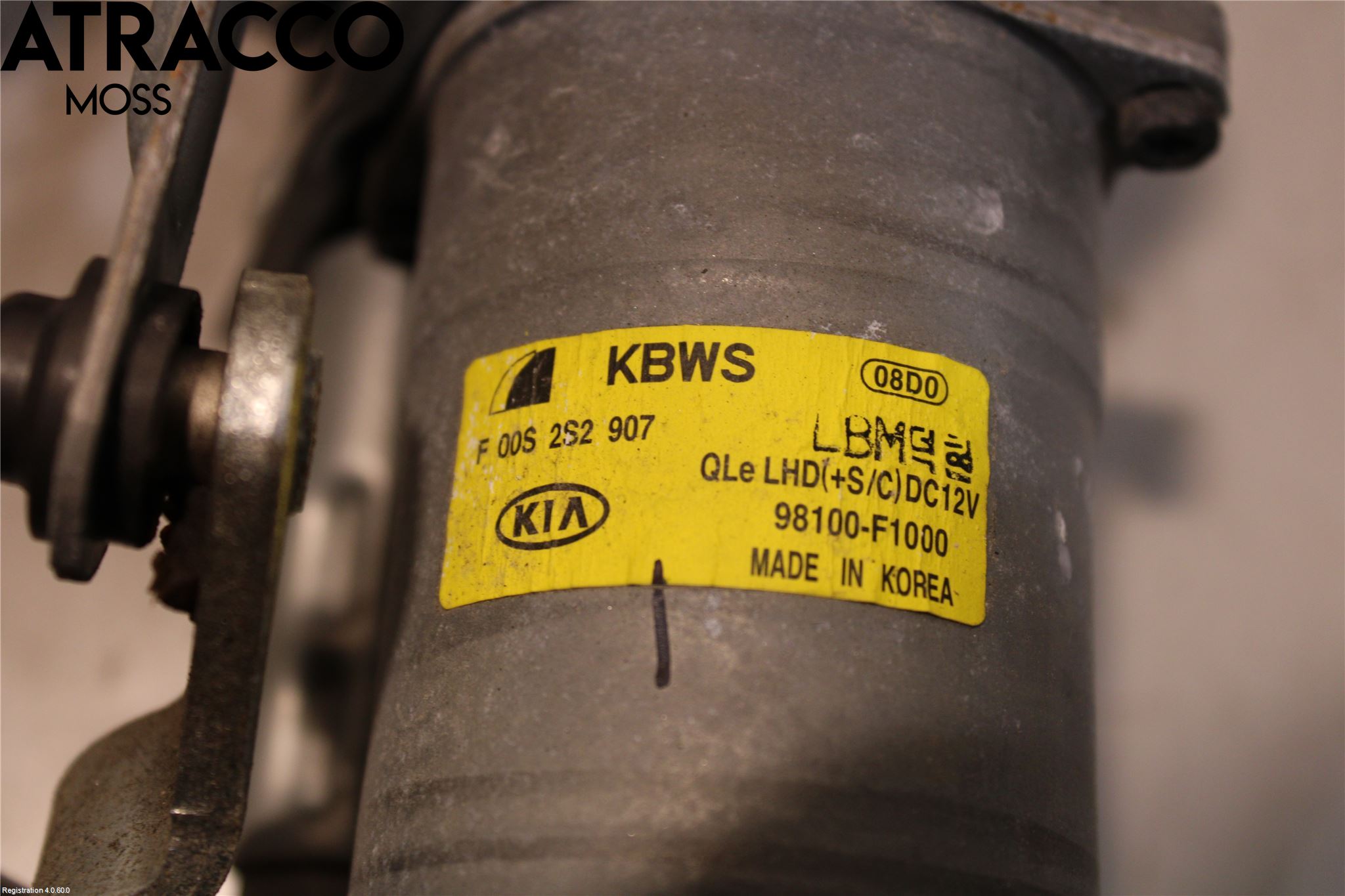 Kia SPORTAGE (QL) 16-21 Viskermotor Frontrute