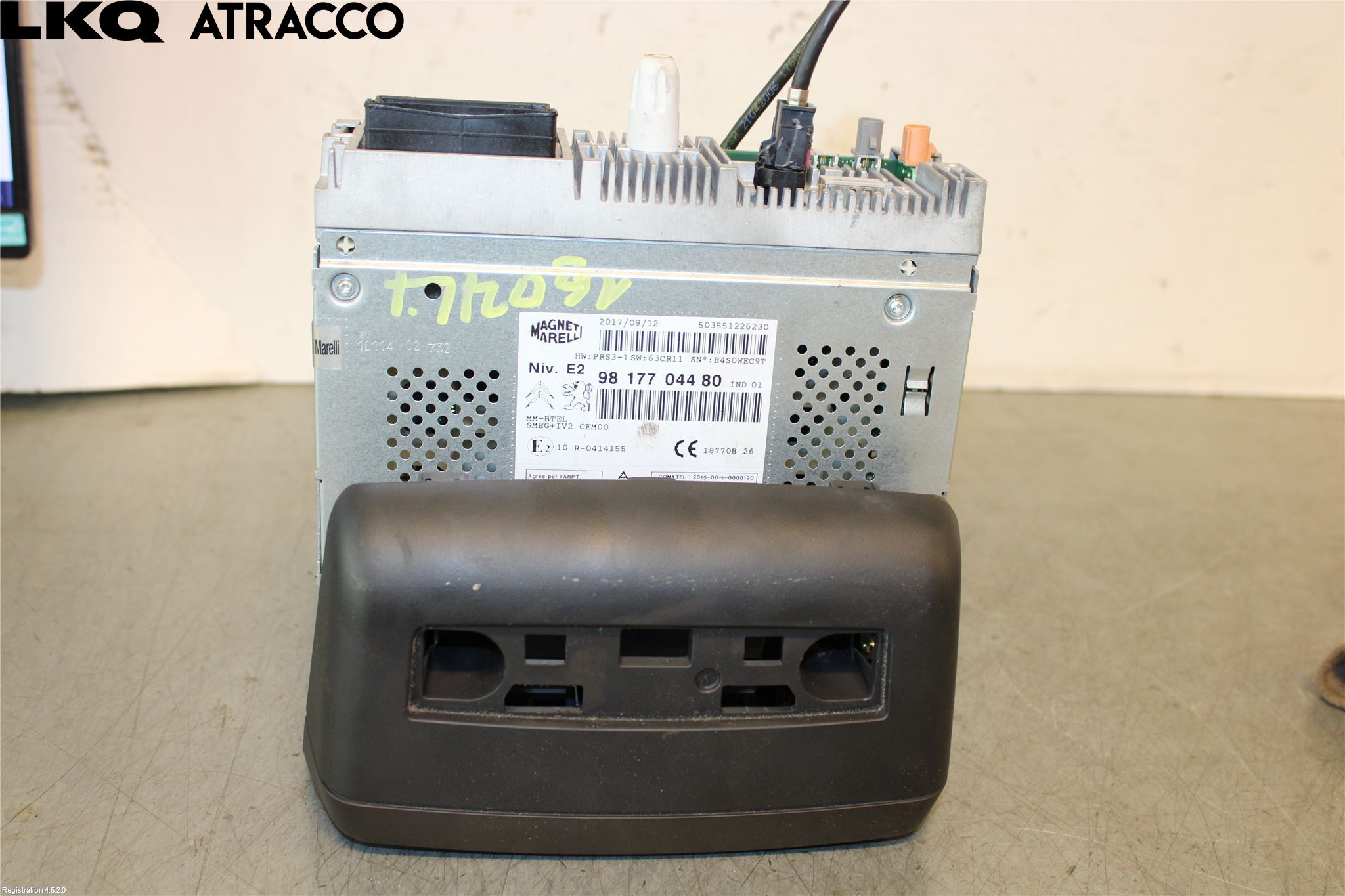 Peugeot PARTNER 16-18 Stereo Radio