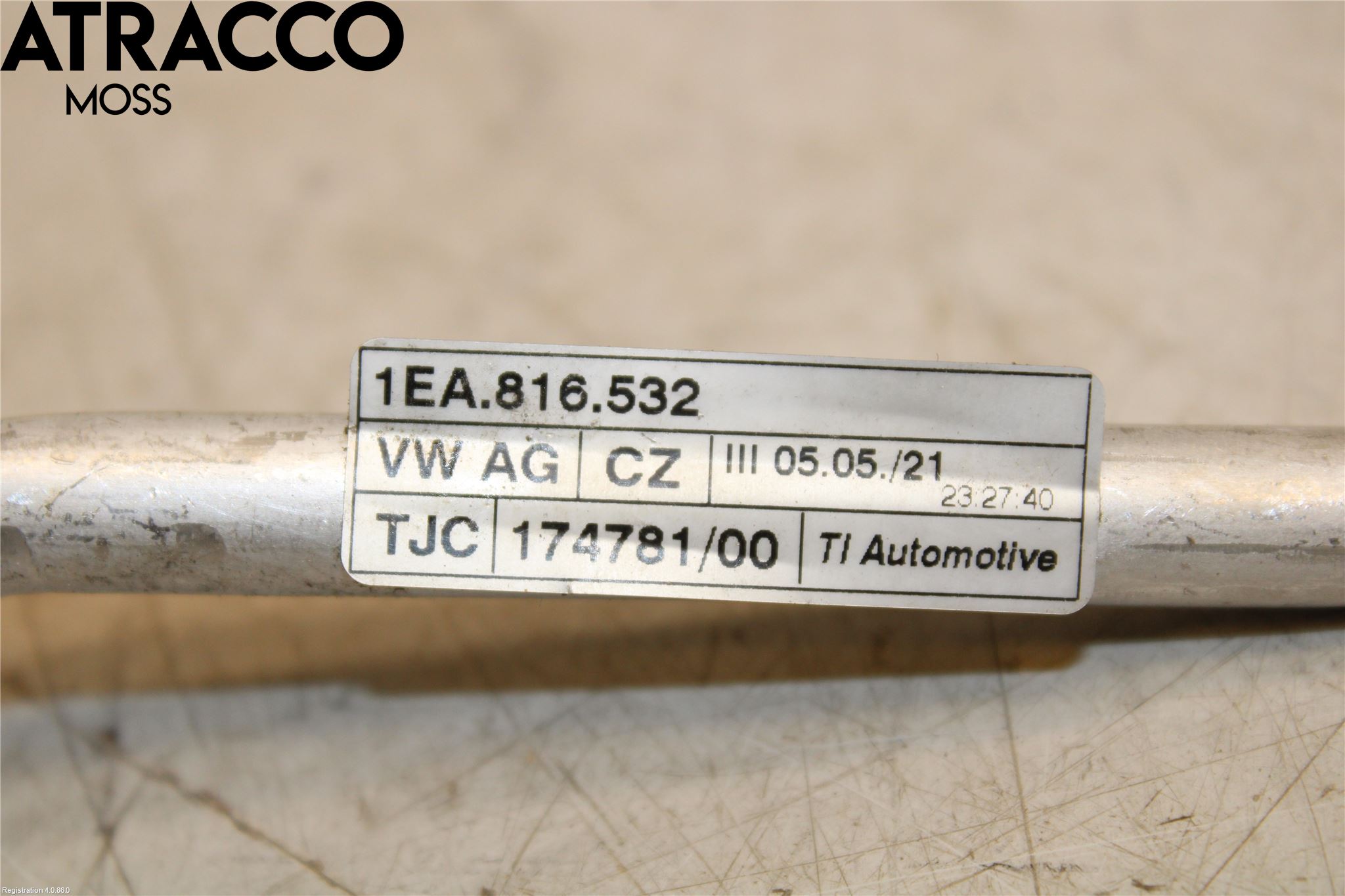 Audi Q4 E-TRON FZ 22- Varme Ac Slange - Rør