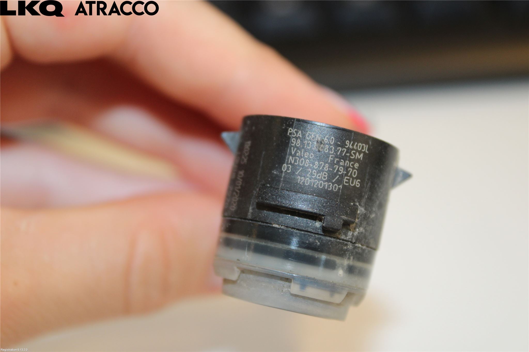 Peugeot 208/E-208 20- Sensor Ryggesensor