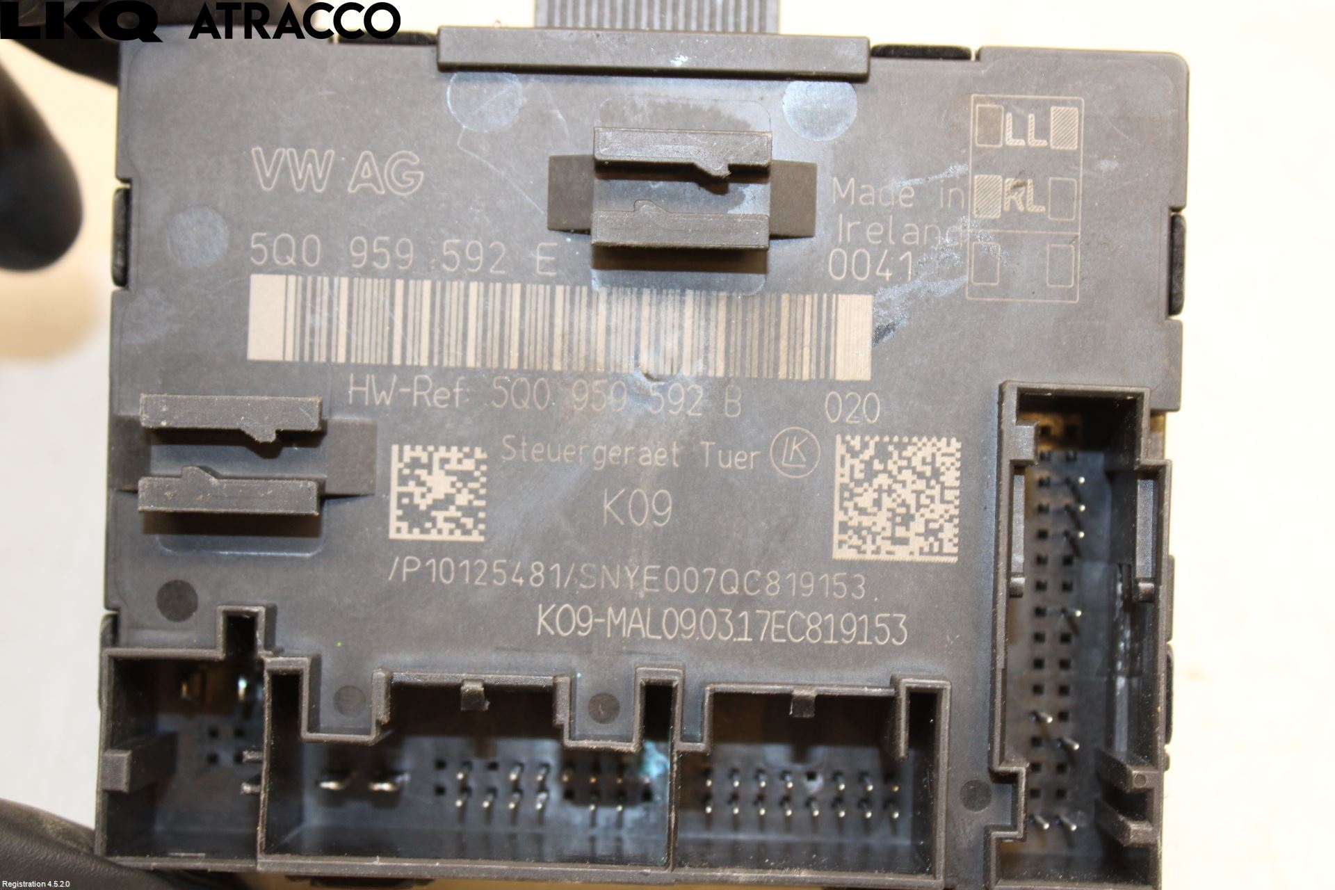 Volkswagen VW GOLF / E-GOLF VII 13-20 Styreenhet Dør