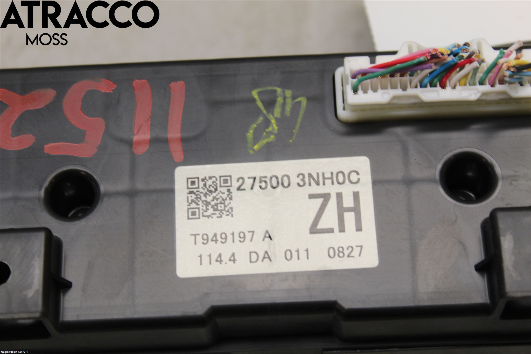 Nissan LEAF 11-17 Varme Ac Betjening-Display