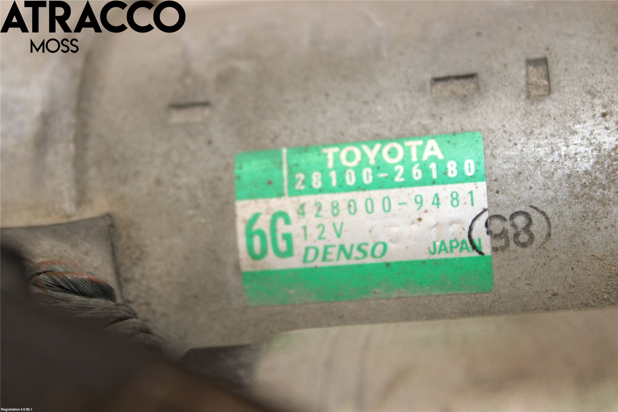 Toyota RAV4 13-18 Startmotor Diesel