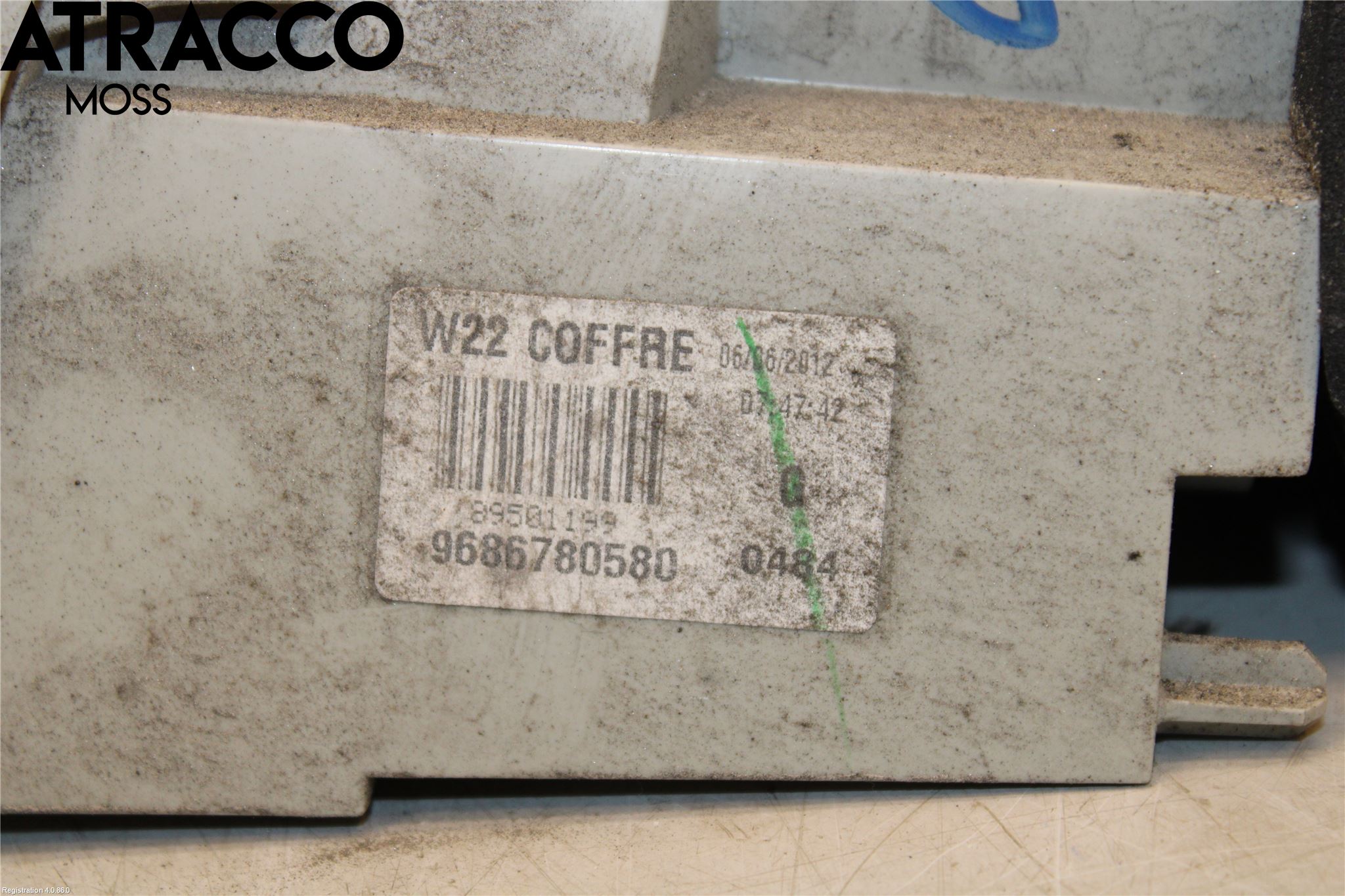 Peugeot 508 11-18 Baklykt Venstre  På Luke(Indre