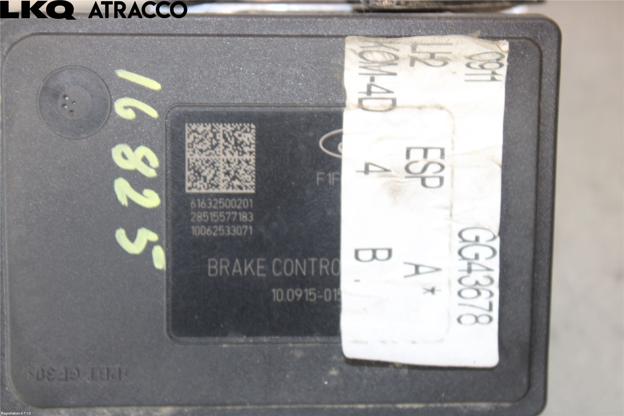 Mercedes-Benz MB B-KLASS (W246/W242) 12-19 Abs Hydraulikkaggregat