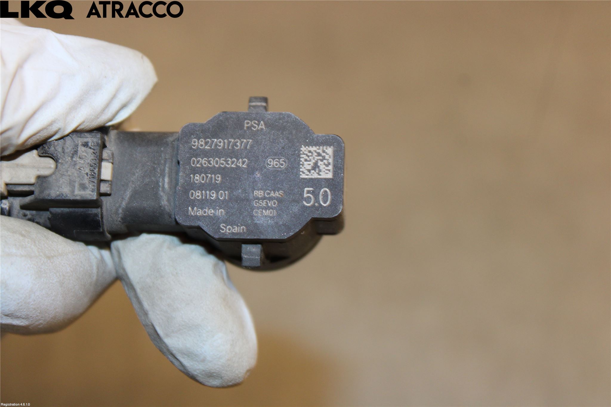 Peugeot 5008 17-24 Sensor Ryggesensor