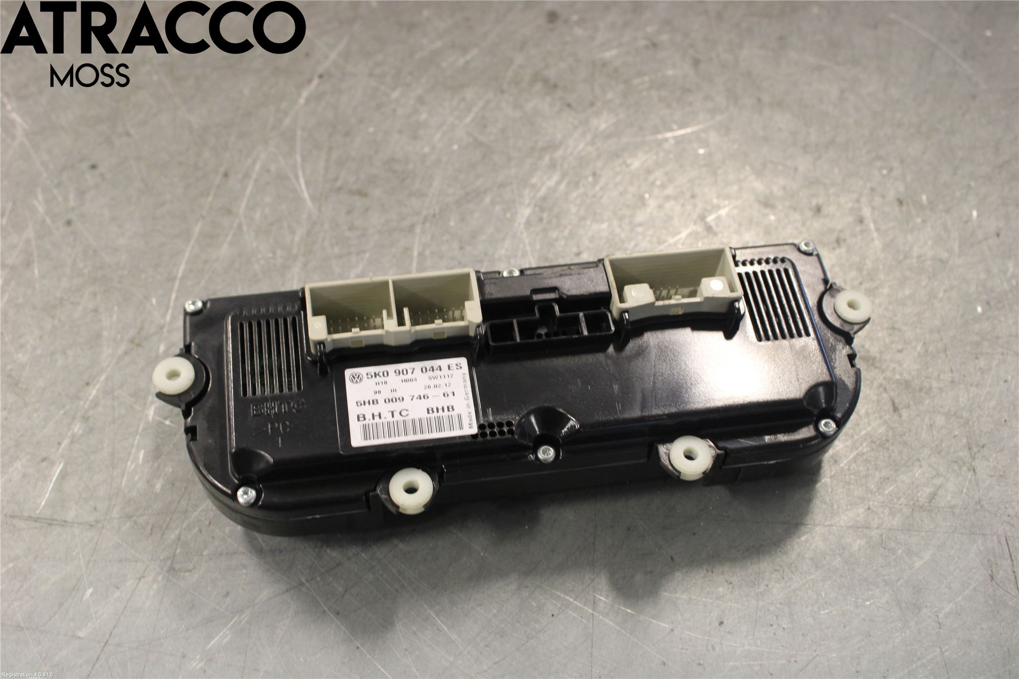 Volkswagen VW TIGUAN 07-16 Varme Ac Betjening-Display