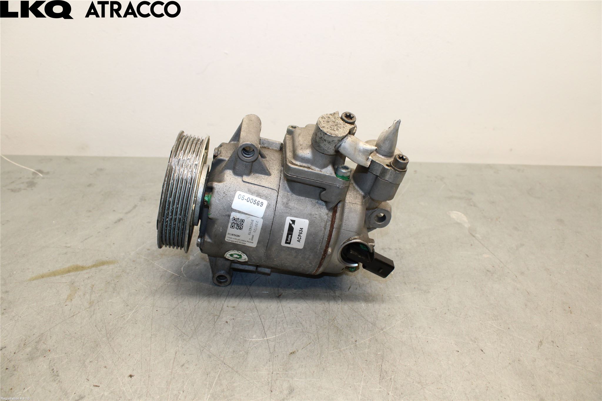 Volkswagen VW TIGUAN 07-16 Varme Ac Kompressor