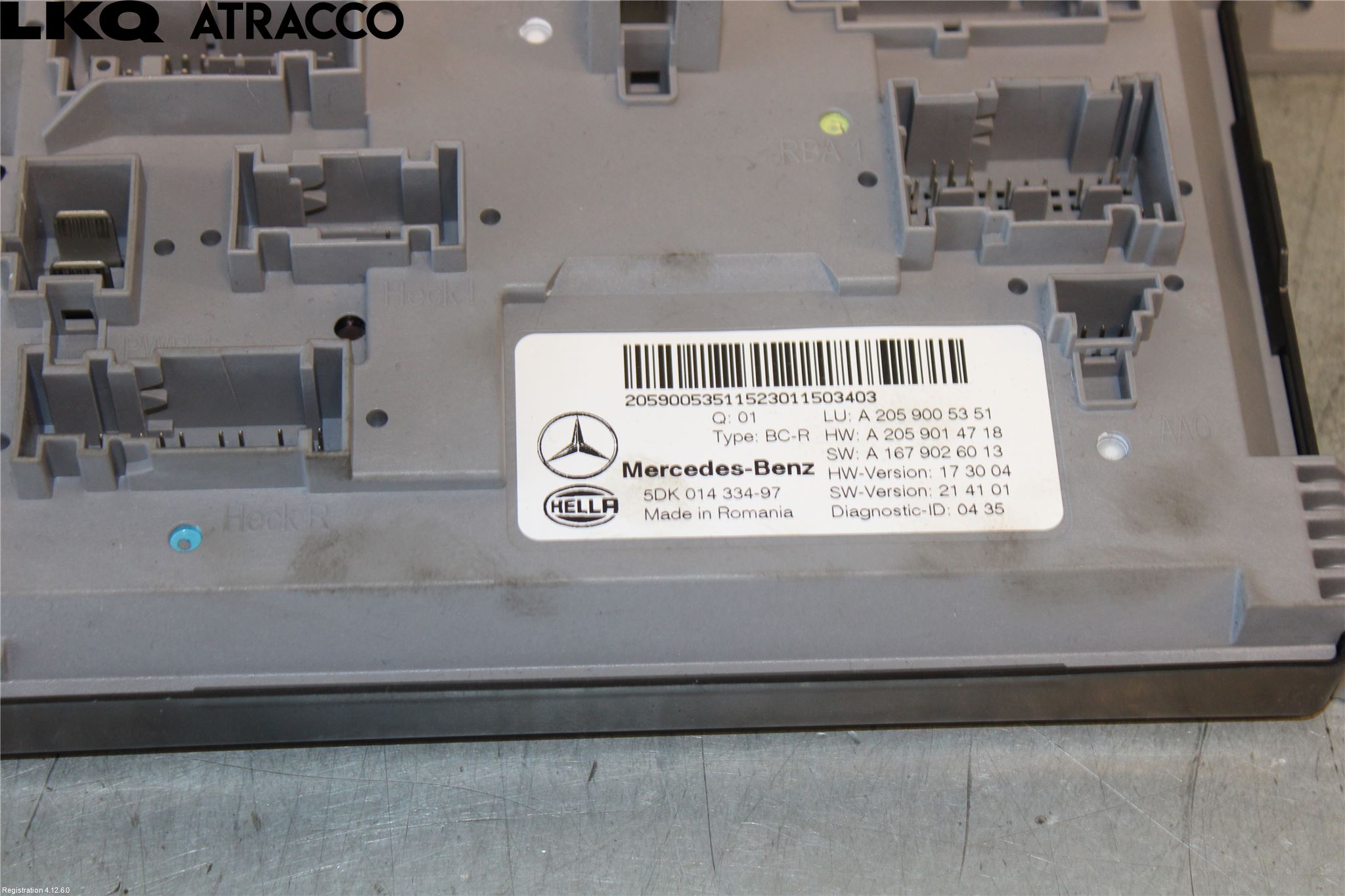 Mercedes-Benz MB EQC (N293) 20- Styreenhet Øvrig