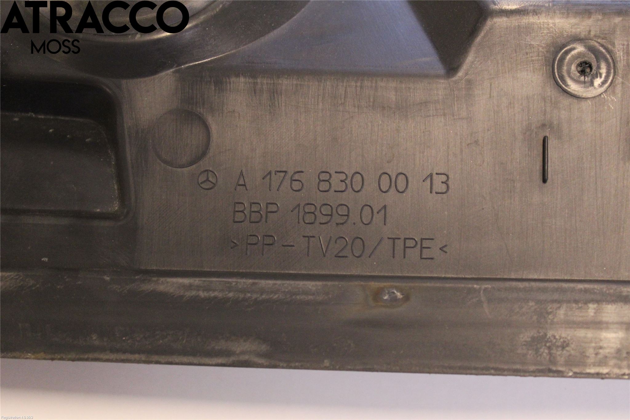 Mercedes-Benz MB A-KLASS (W176) 13-18 Visker Deksel-Grill-Under Frr