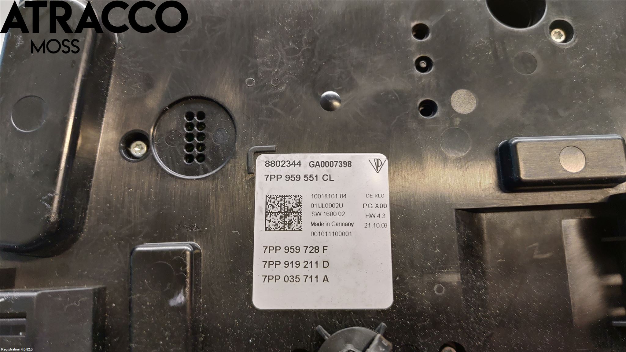 Porsche PANAMERA 09- Innr Taklys