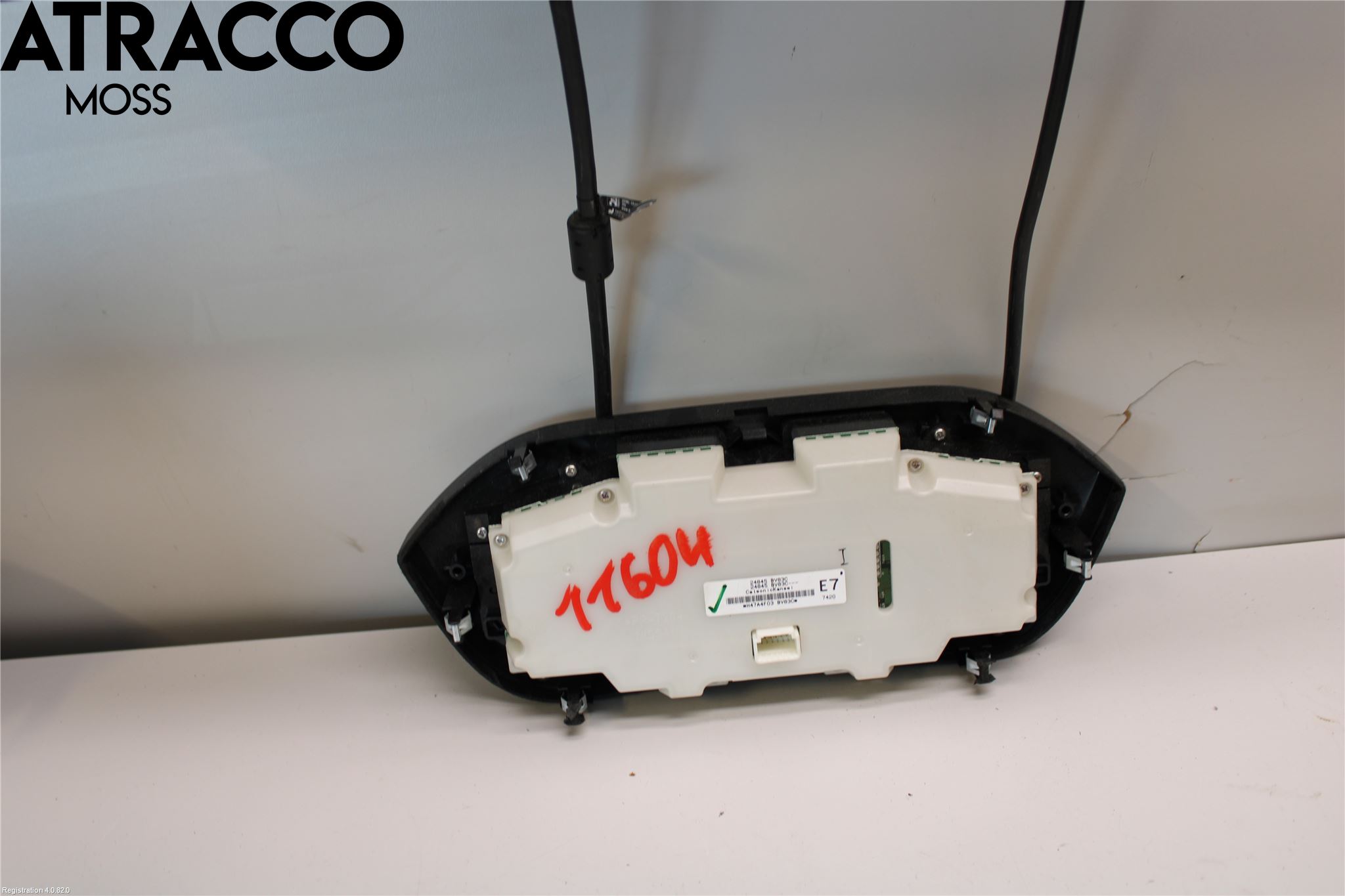 Nissan JUKE 14-19 Varme Ac Betjening-Display