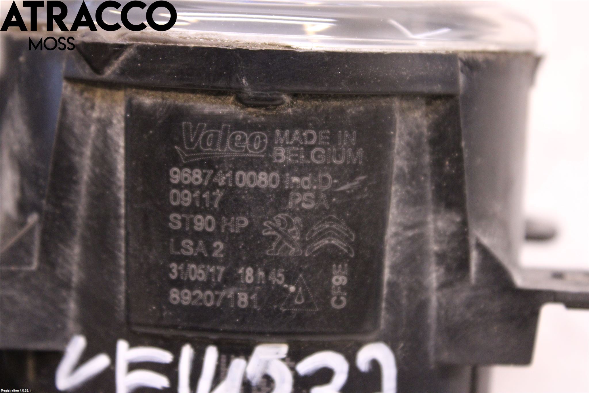 Toyota PROACE II 16- Frontlykt-Kurve-Tåkelys