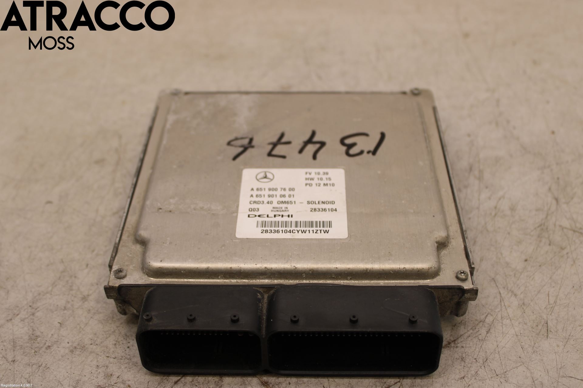 Mercedes-Benz MB B-KLASS (W246/W242) 12-19 Styreenhet Innsprøytning