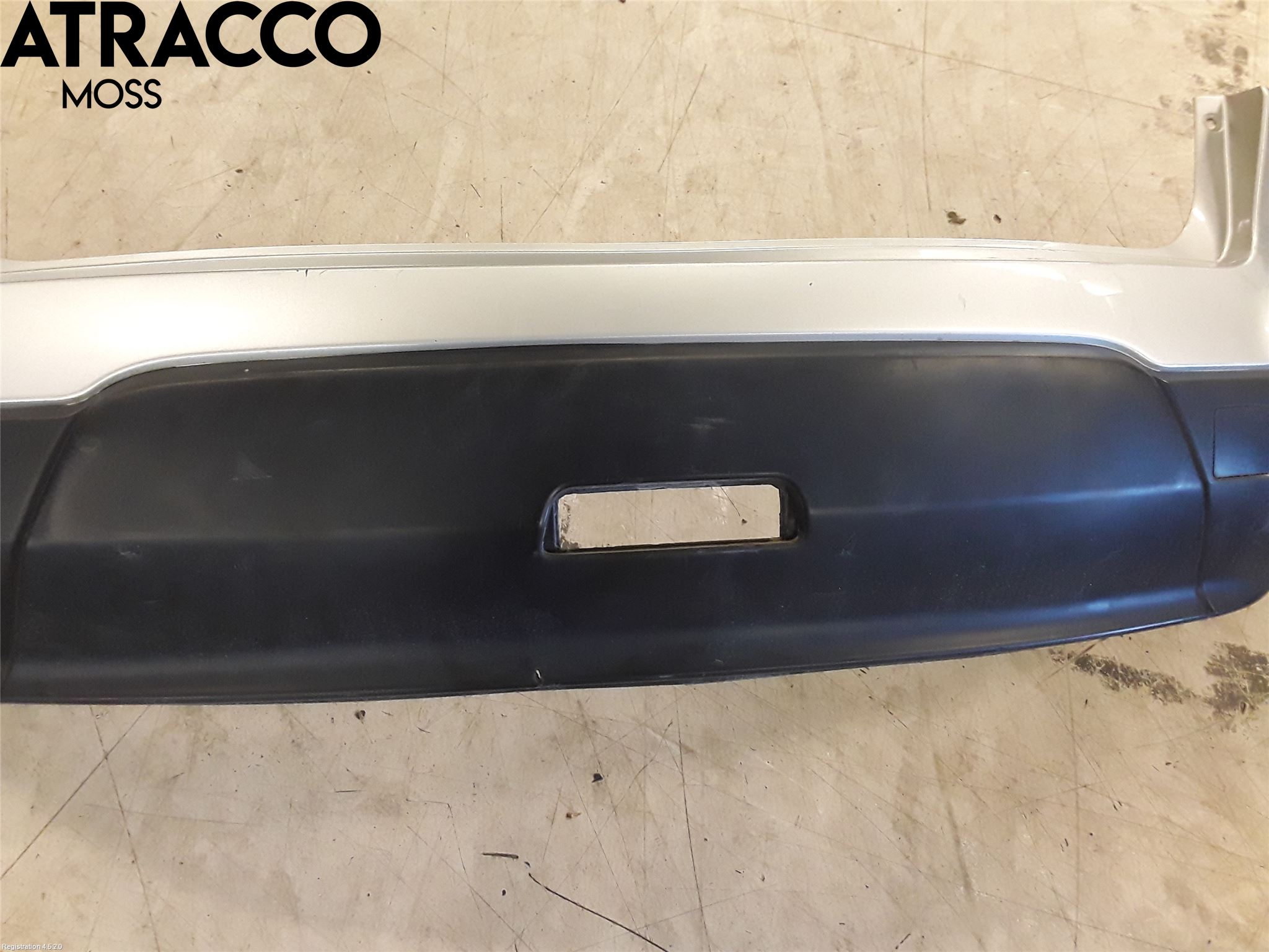 Nissan QASHQAI+2  08-10 Støtfanger Bak