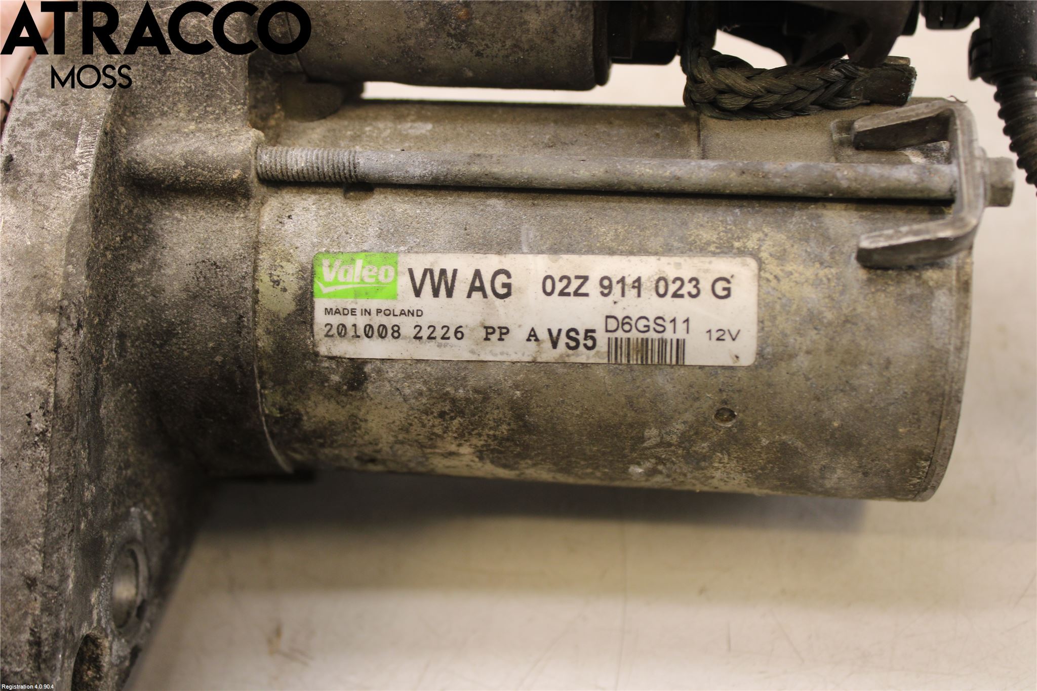 Volkswagen VW SCIROCCO 09-17 Startmotor