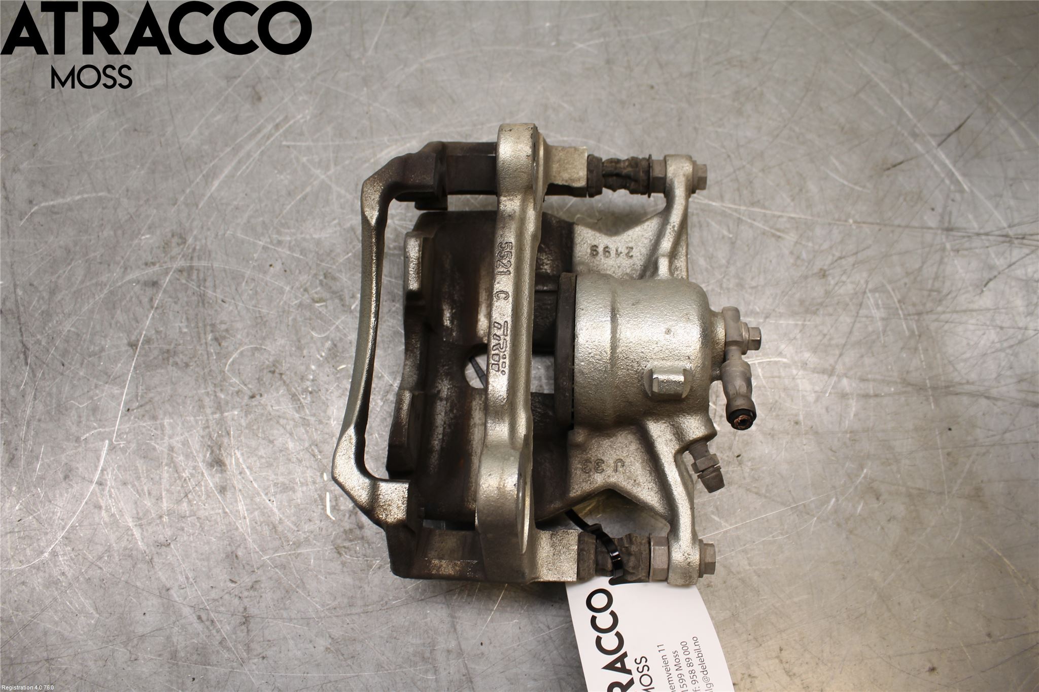 Volkswagen VW CADDY 16-20 Bremsecaliper Foran Venstre