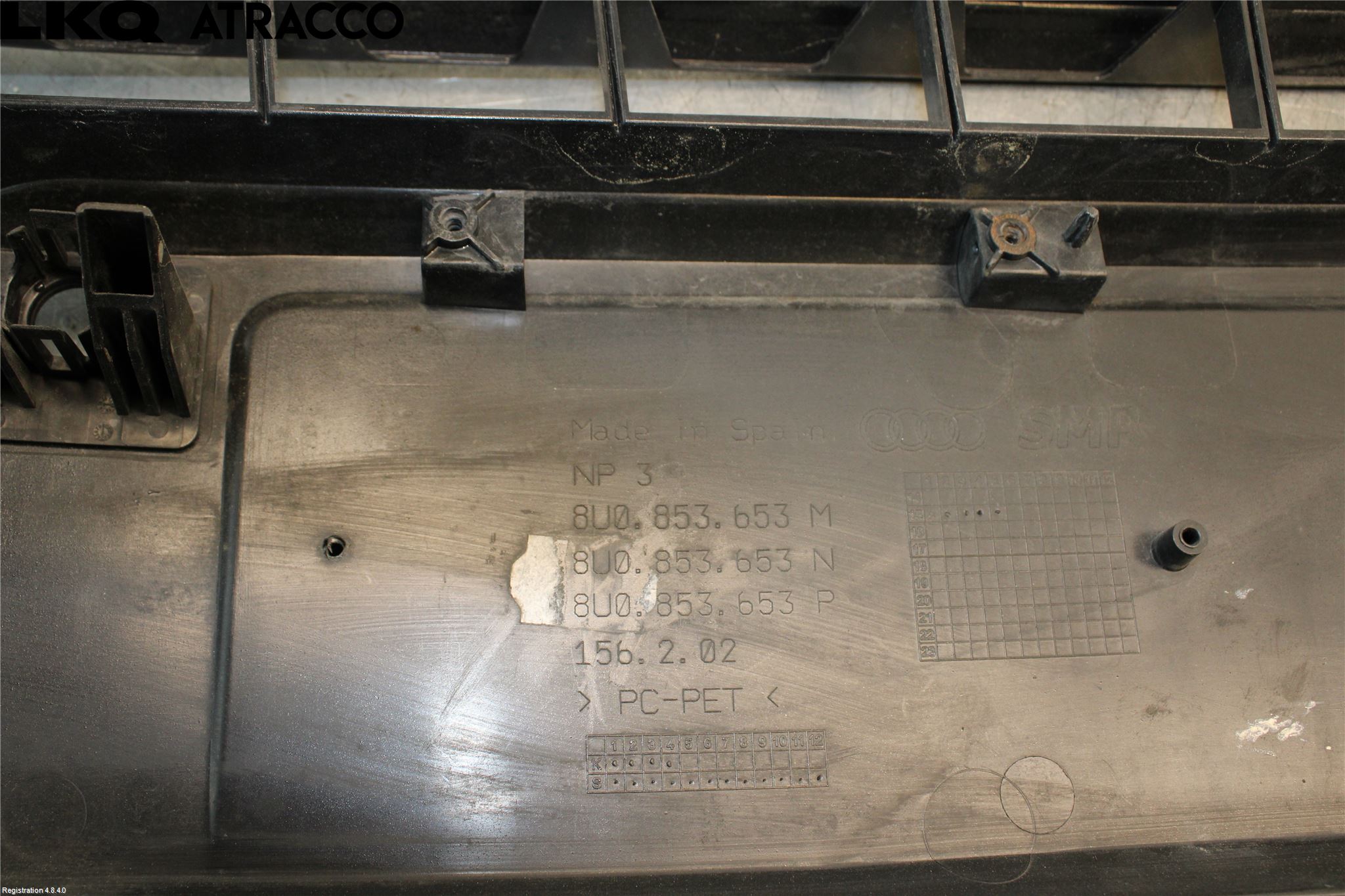 Audi Q3 8U 12-18 Grilldel Midt