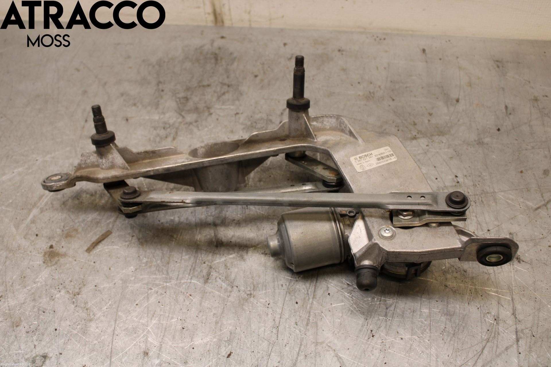 Renault ZOE/E-TECH 13- Viskermotor Frontrute