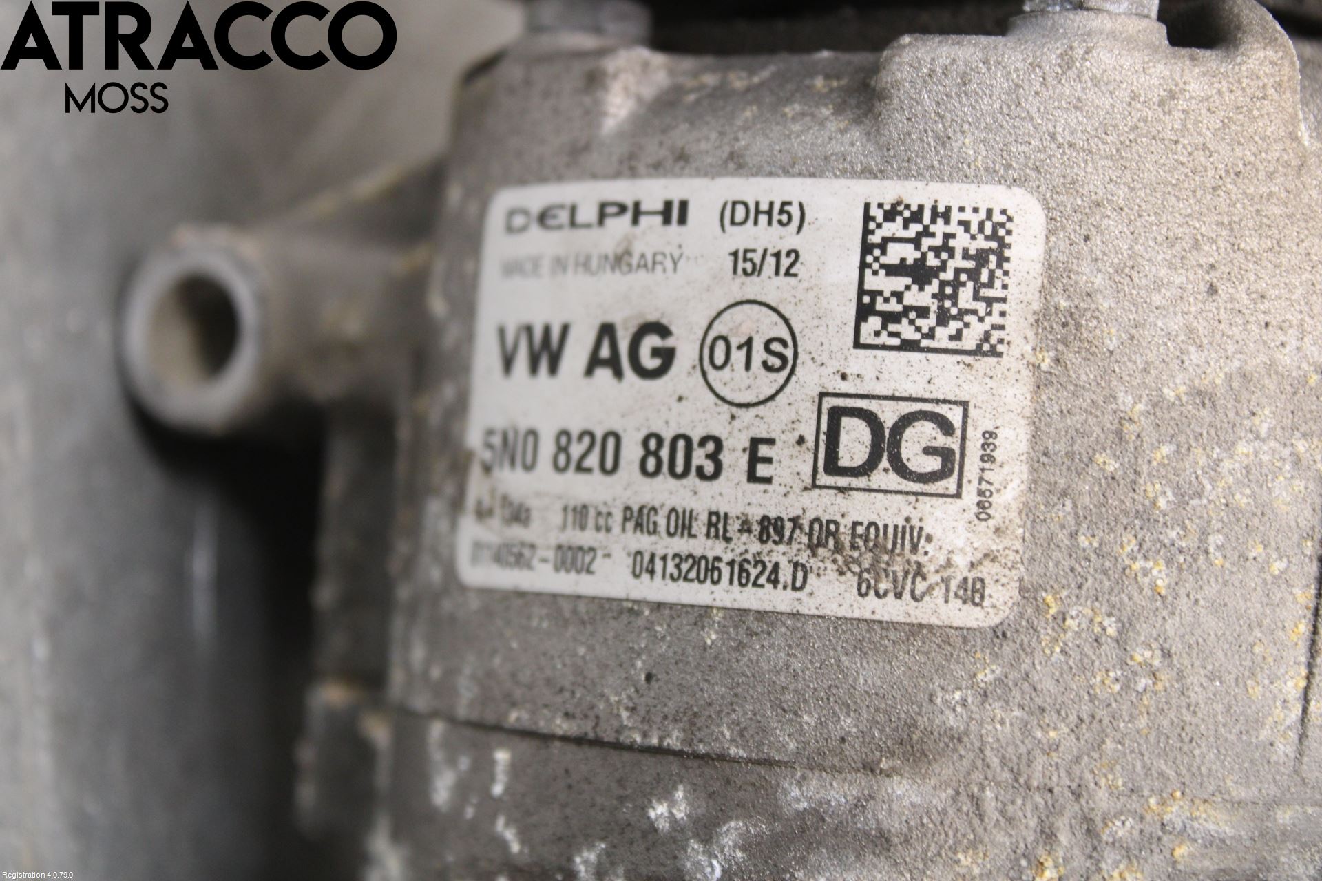 Skoda OCTAVIA (1Z) 05-13 Varme Ac Kompressor