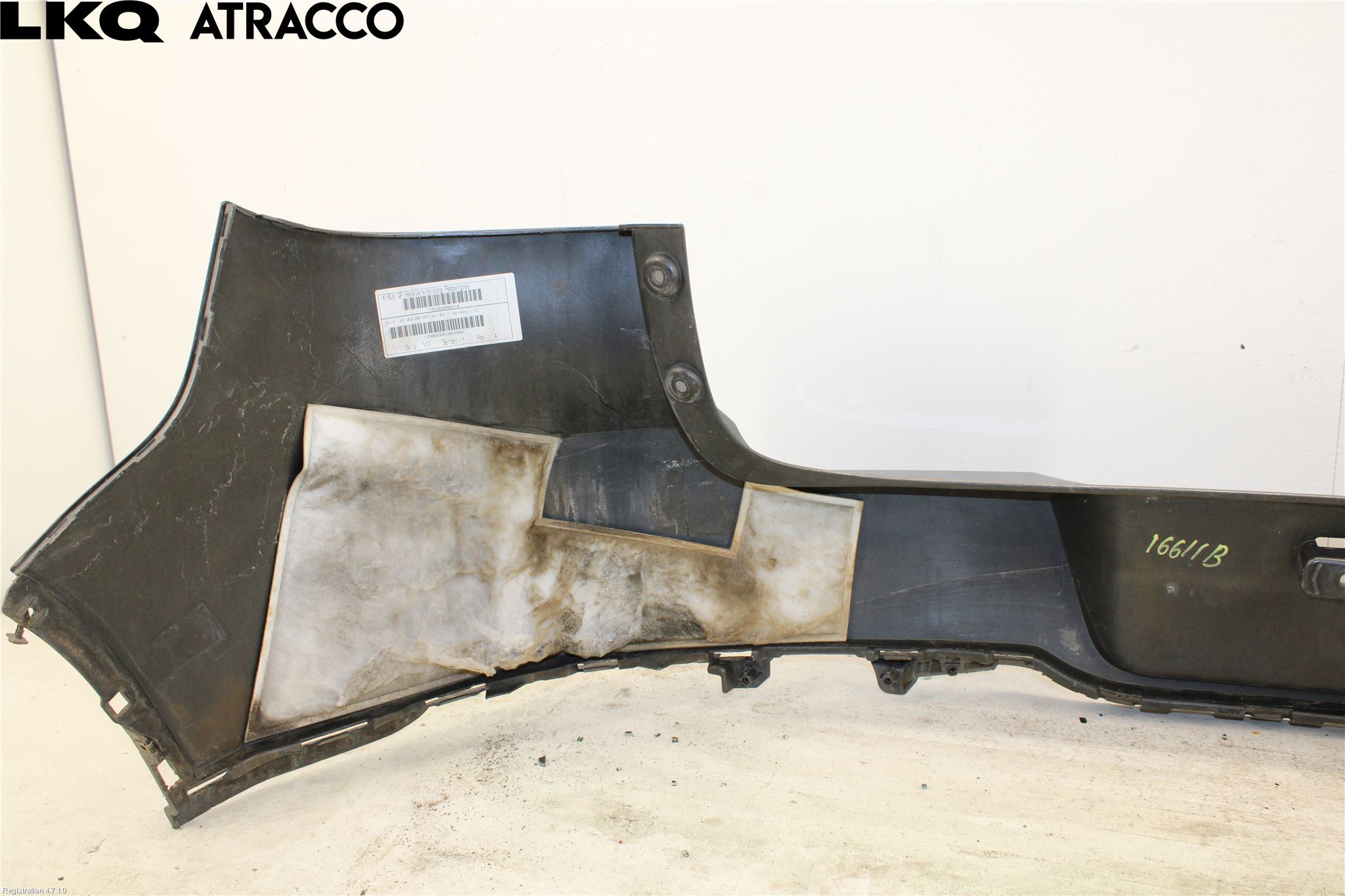 Volkswagen VW TIGUAN 07-16 Støtfanger Bak