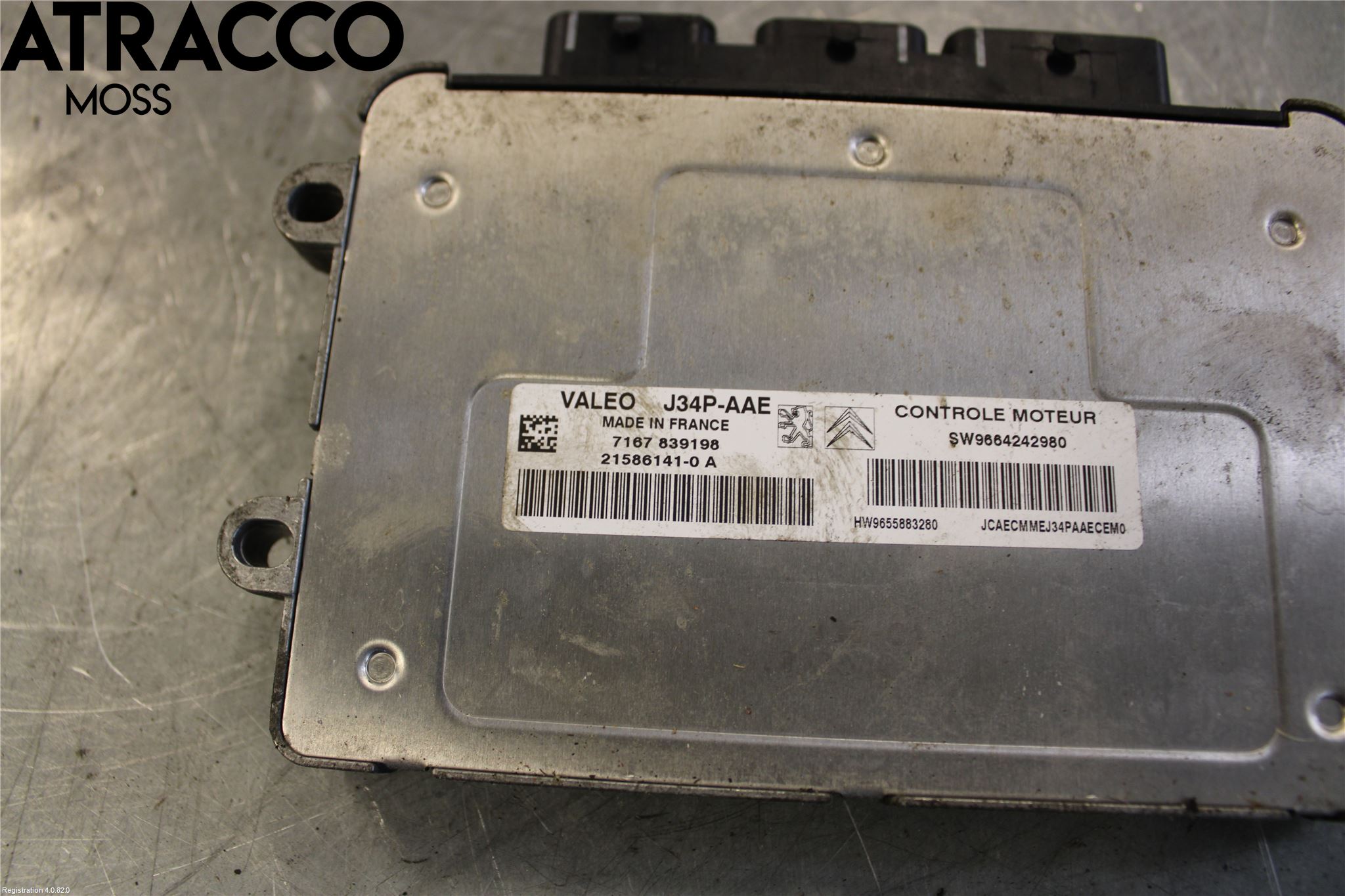 Citroen BERLINGO  03-07 Styreenhet Innsprøytning