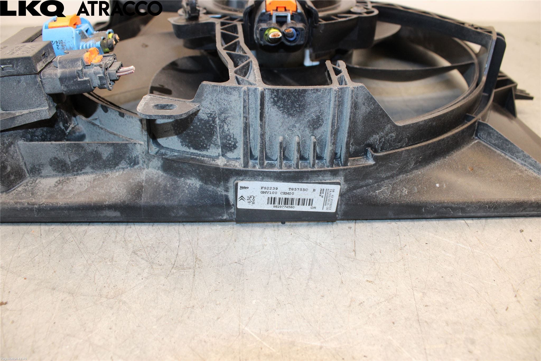 Citroen COTROEN C3 17-24 Kjølevifte Elektrisk