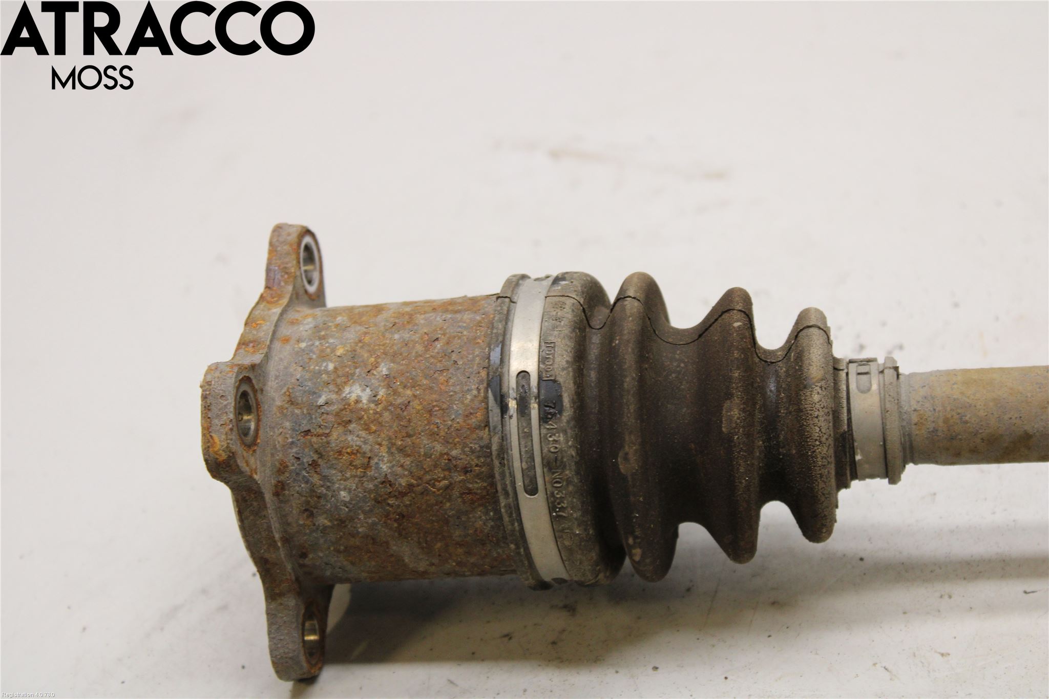 Toyota RAV4 13-18 Drivaksel Bak Kompl Høyre