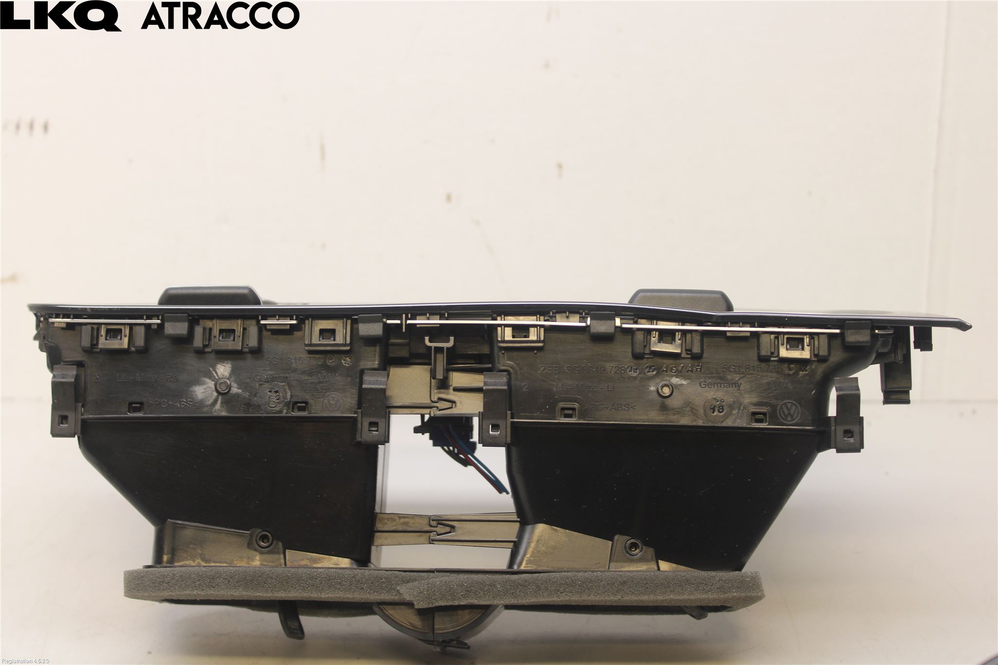 Volkswagen VW GOLF / E-GOLF VII 13-20 Dashbord Kanal - Dyse