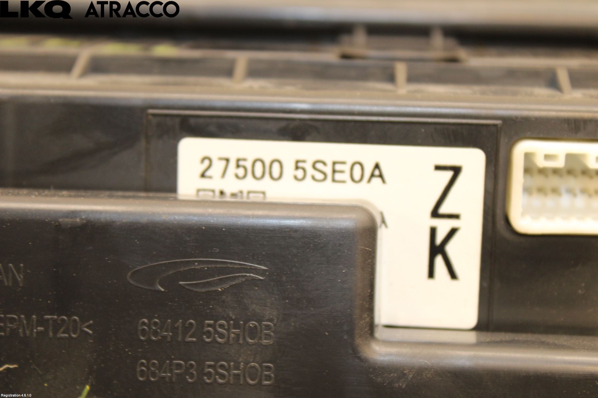 Nissan LEAF 18- Varme Ac Betjening-Display