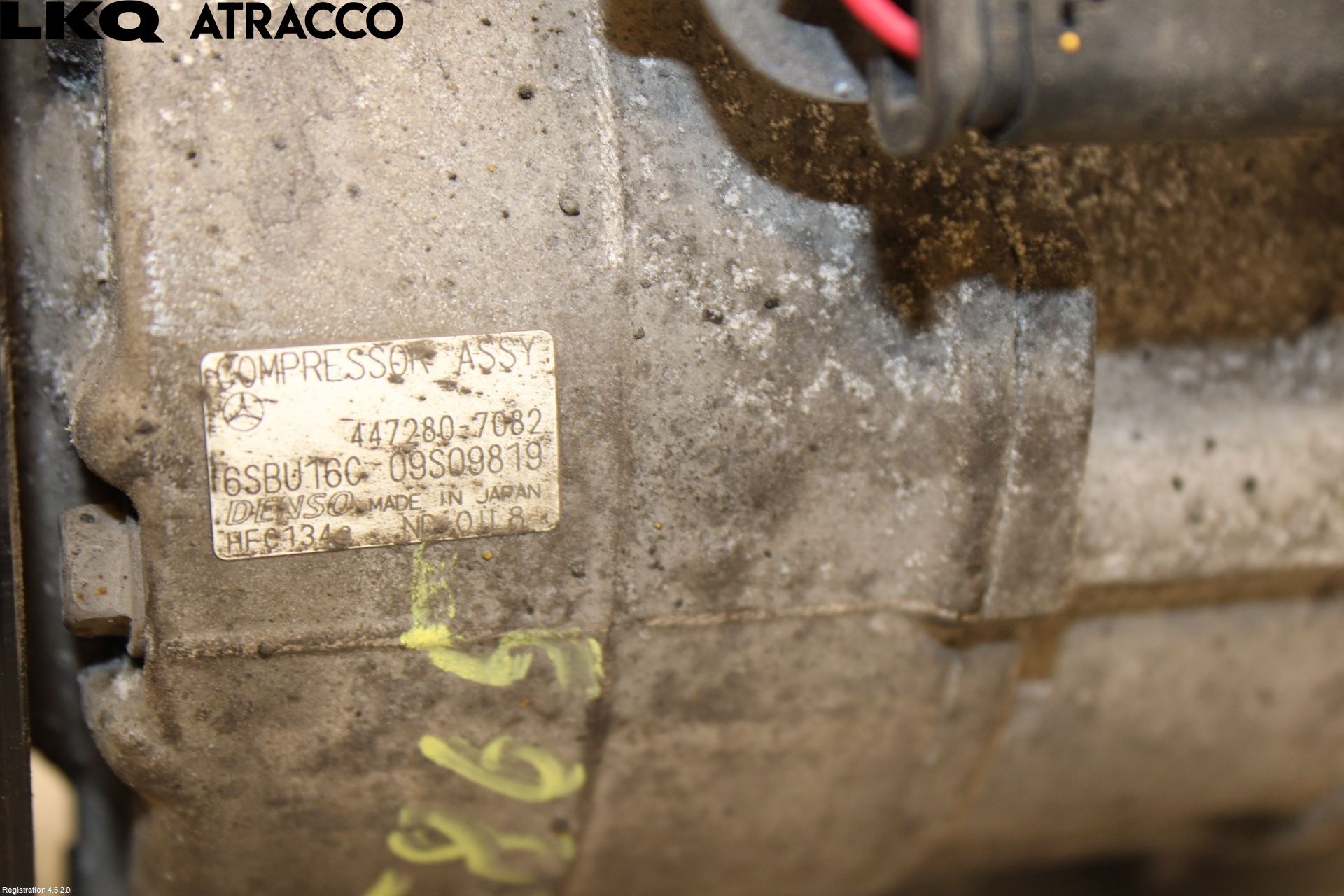 Mercedes-Benz MB E-KLASS (W212) 09-16 Varme Ac Kompressor