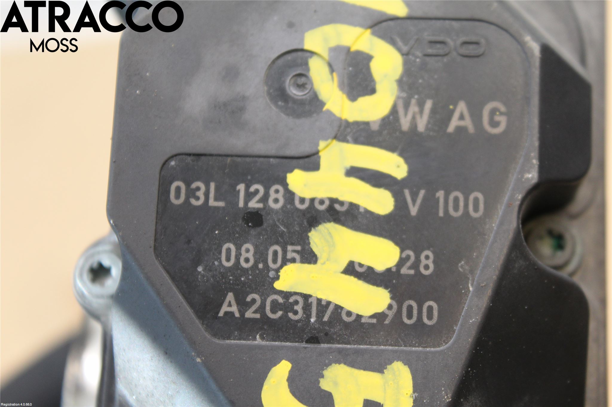 Volkswagen VW GOLF VI 09-13 Inns Spjeldhus