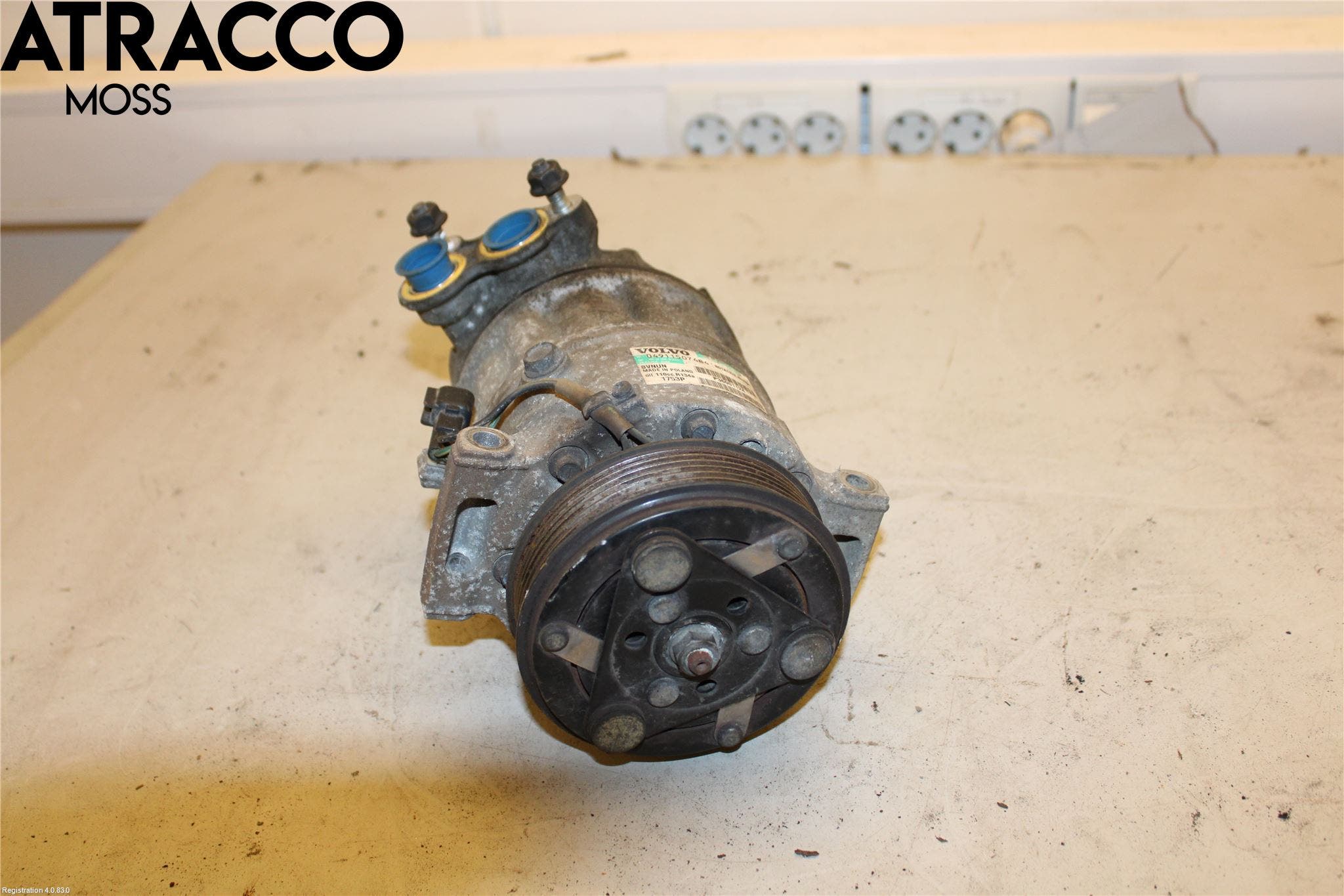 Volvo V40 12-19 Varme Ac Kompressor