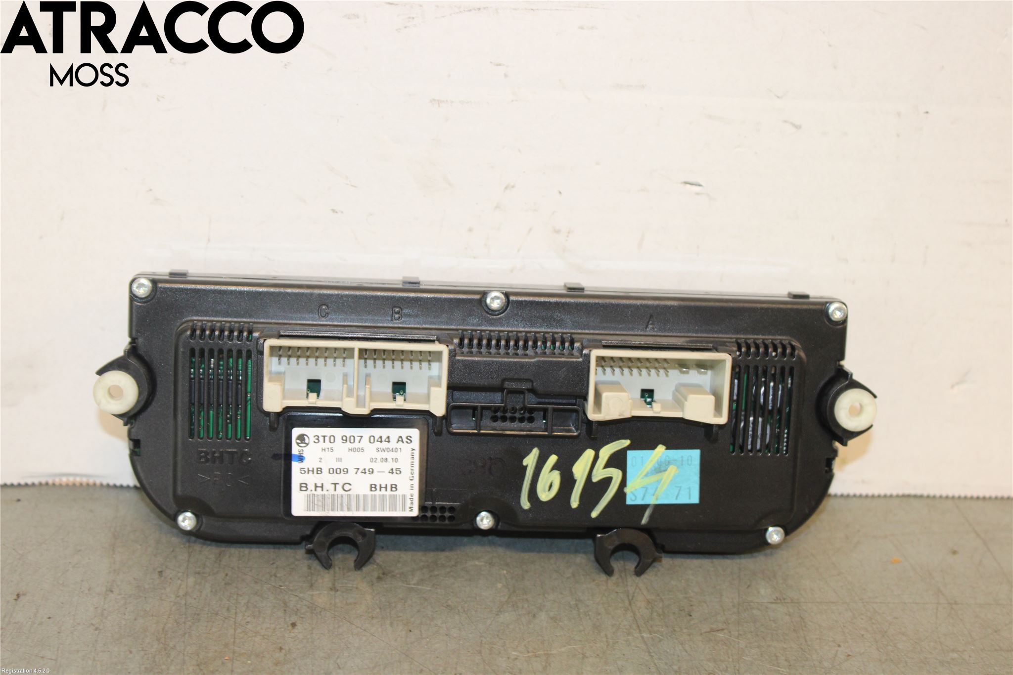 Skoda SUPERB 09-15 Varme Ac Betjening-Display