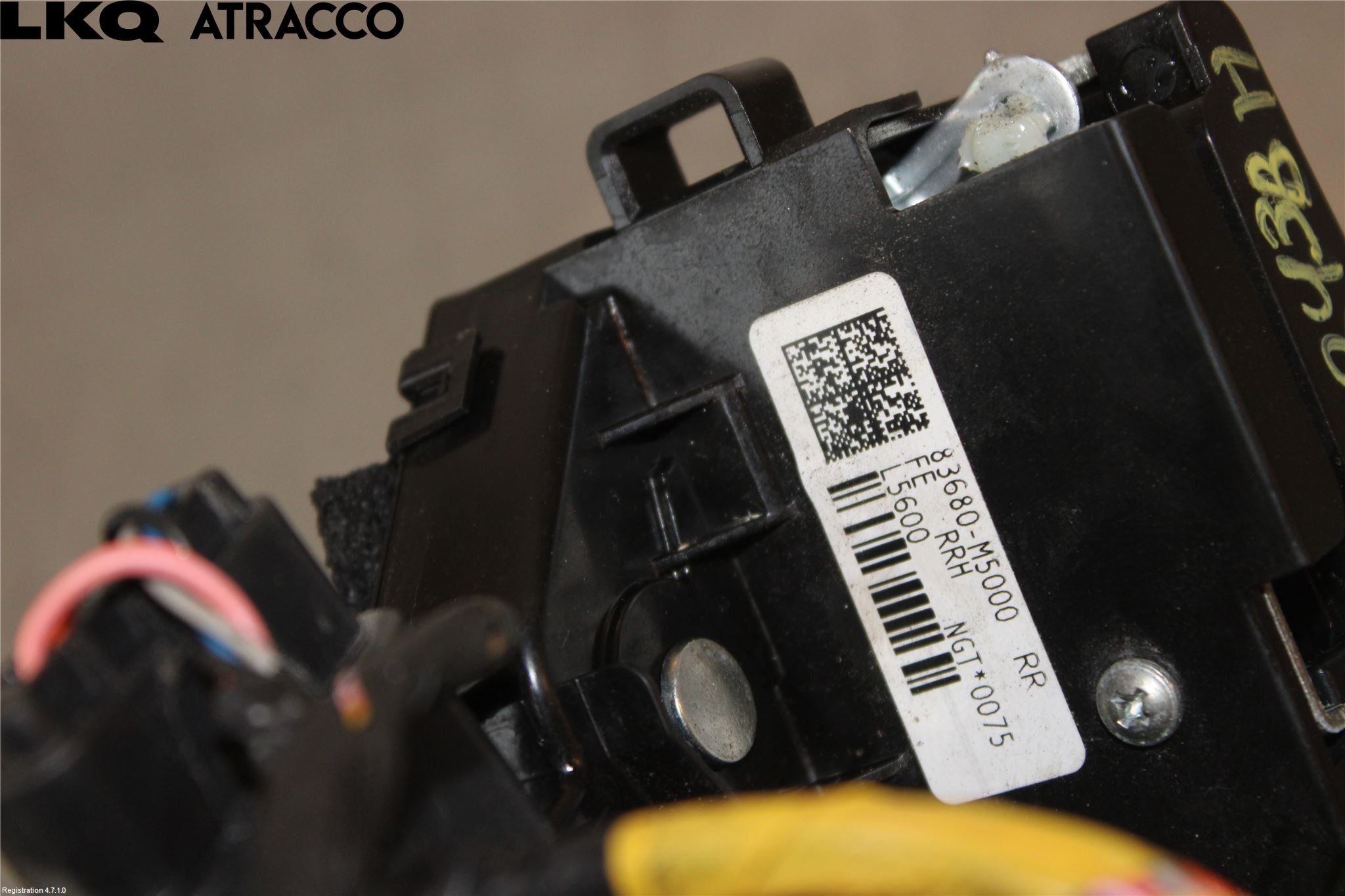 Hyundai NEXO 18->> Dørlås - Låsekasse