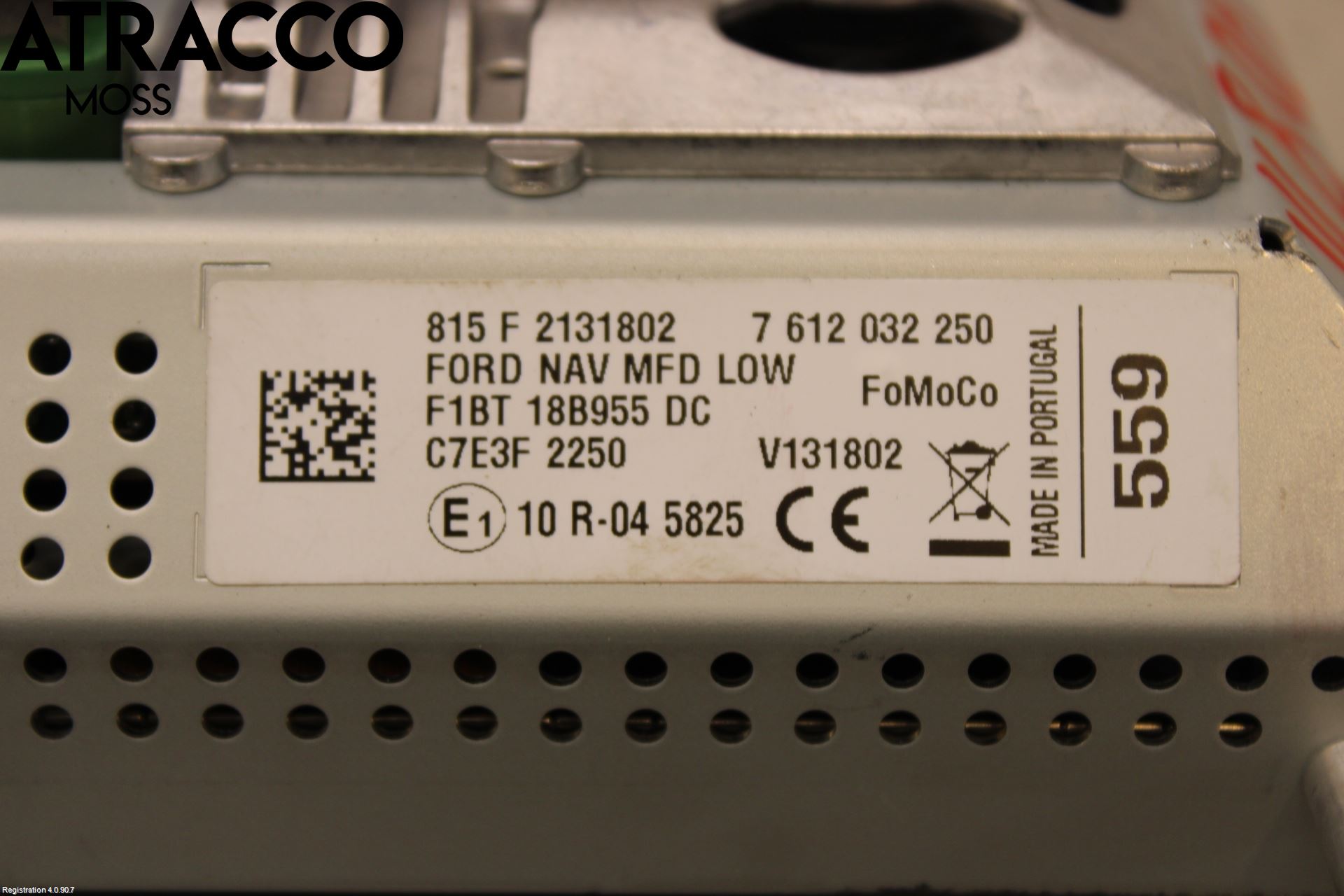 Ford FIESTA 13-17 Multifunktionsdisplay