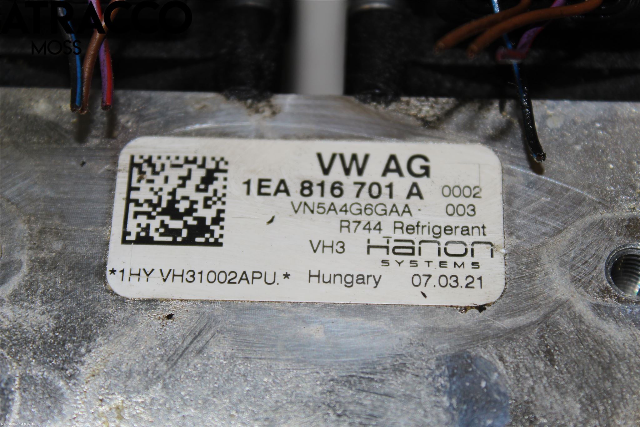 Skoda ENYAQ iV 21- Varme Ac Ekspansjonsventil