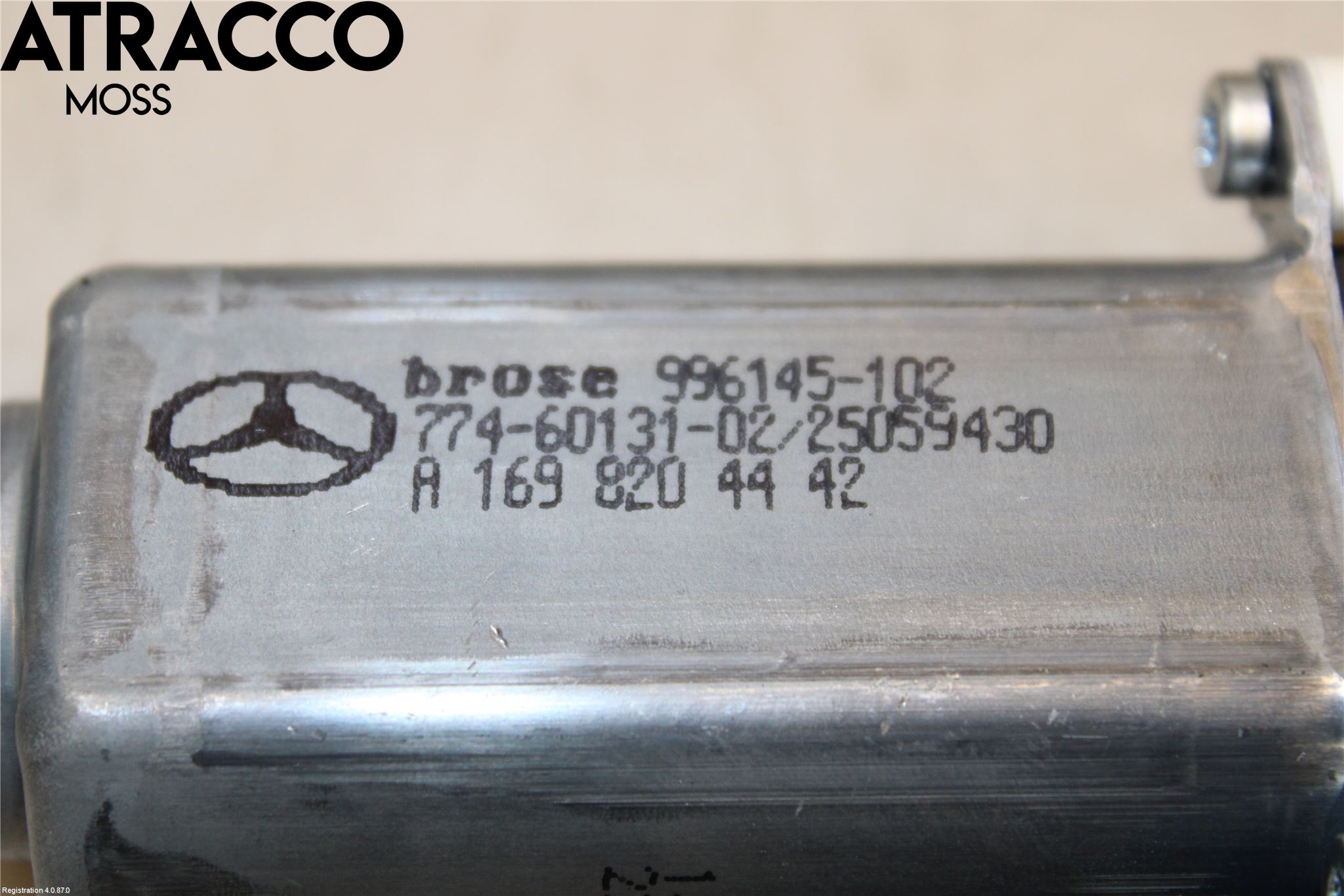Mercedes-Benz MB B-KLASS (W245) 05-12 Vindusheismotor