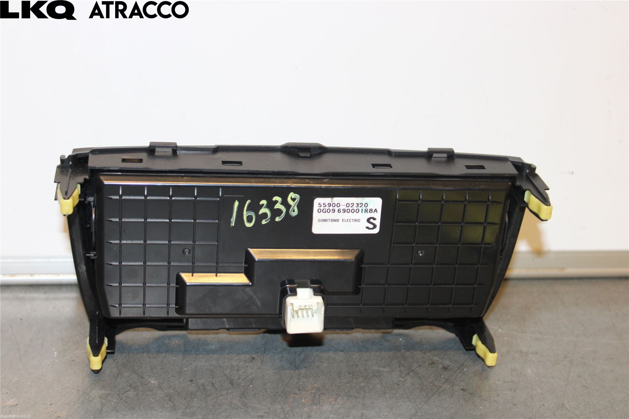 Toyota AURIS 10-12 Varme Ac Betjening-Display