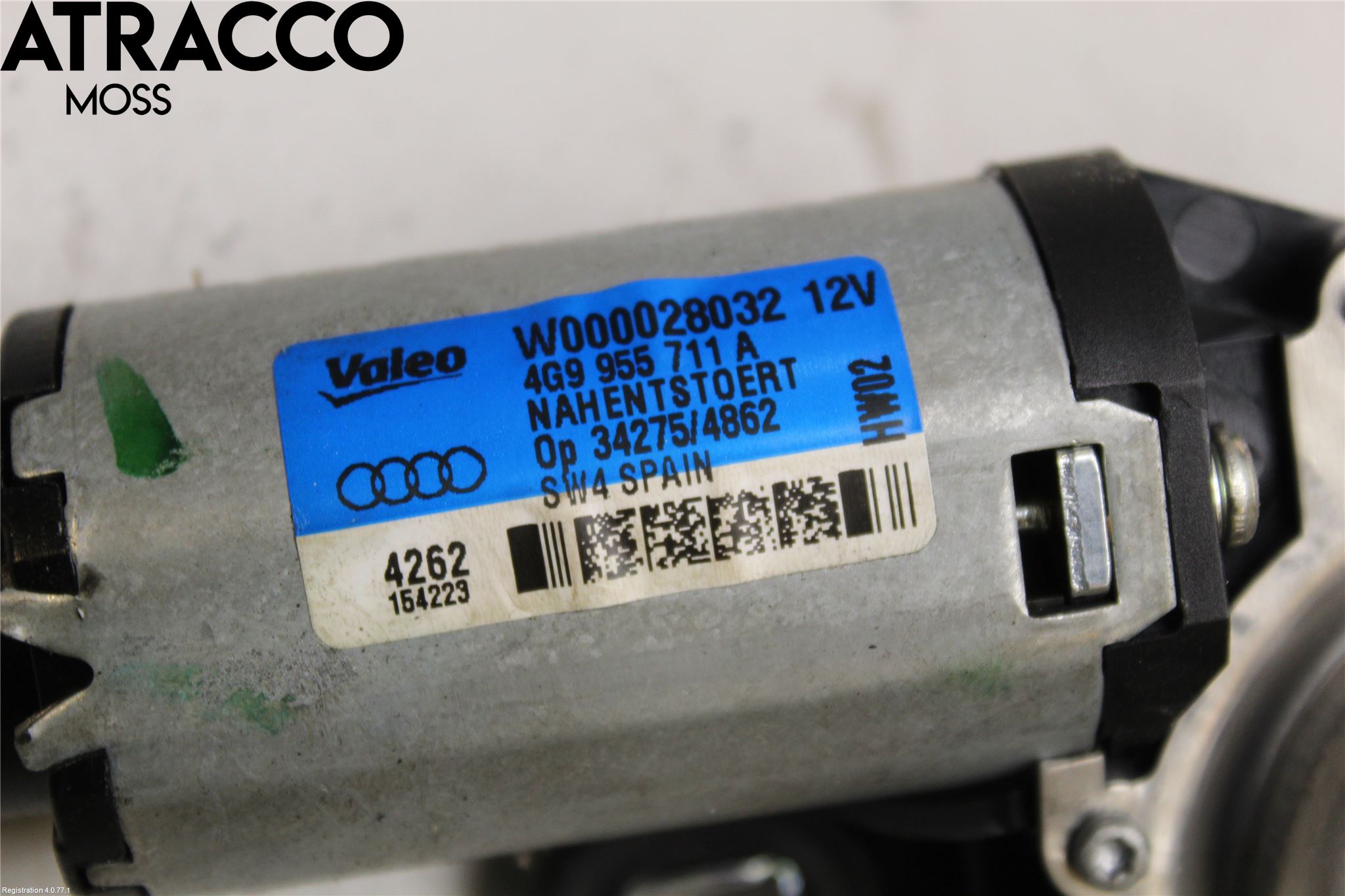 Audi A1/S1 11-18 Viskermotor Bakluke