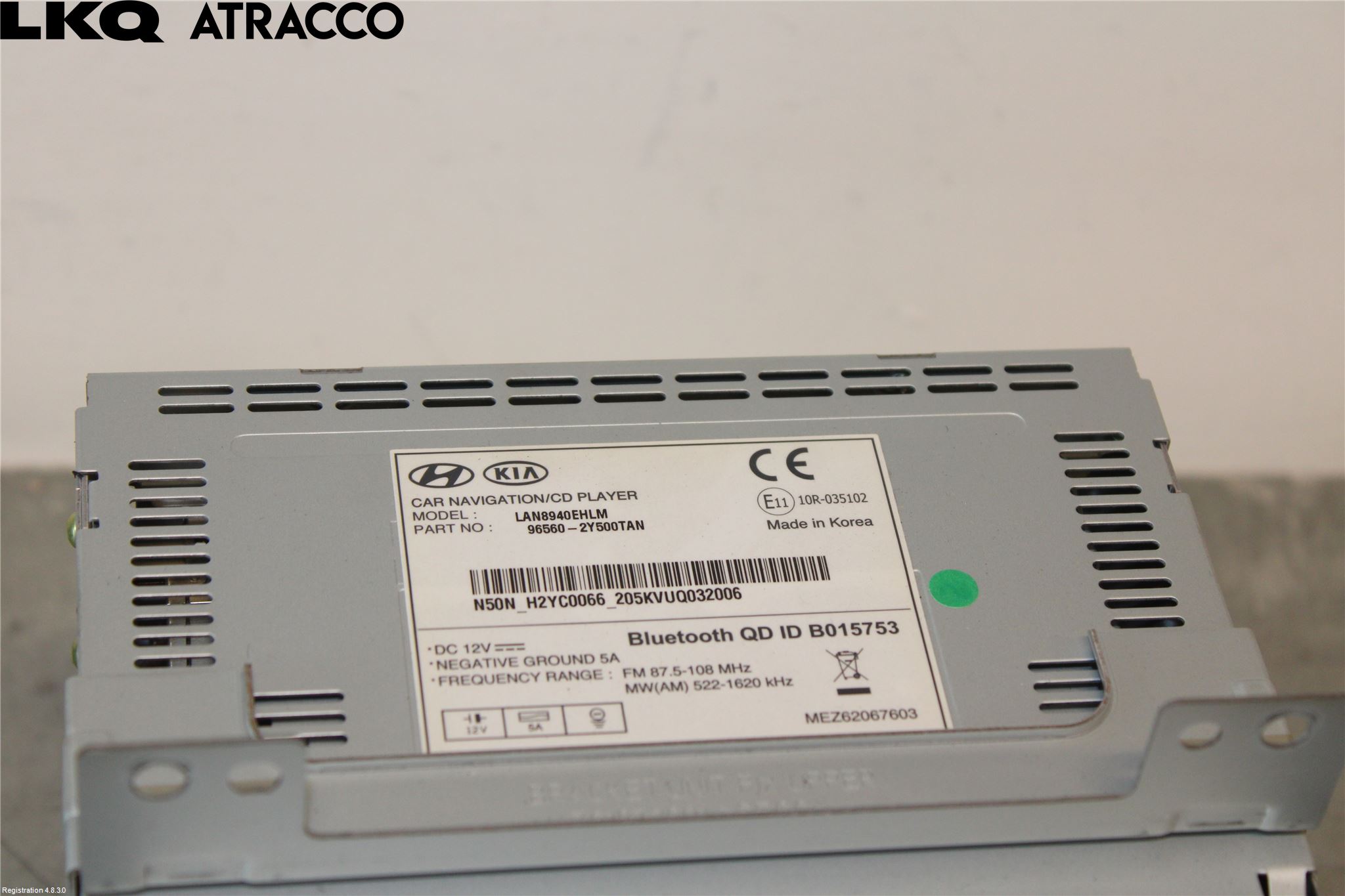 Hyundai ix35 Stereo Radio Med Cd