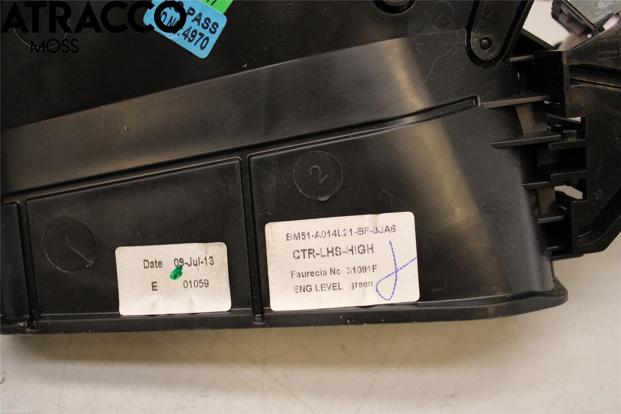 Ford FOCUS 11-14 Dashbord Kanal - Dyse