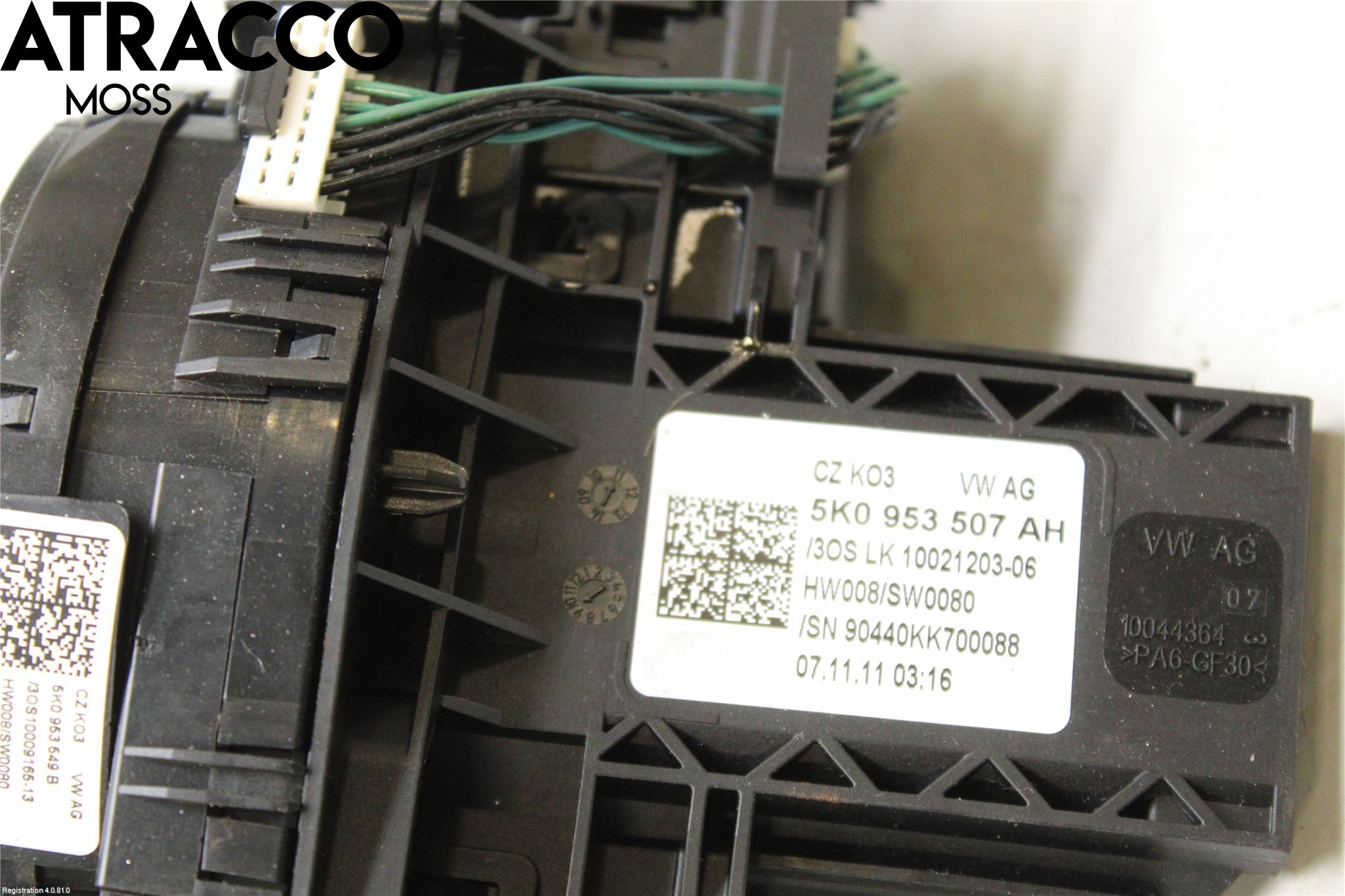 Volkswagen VW GOLF VI 09-13 Bryter Ratt Kombi H Og V