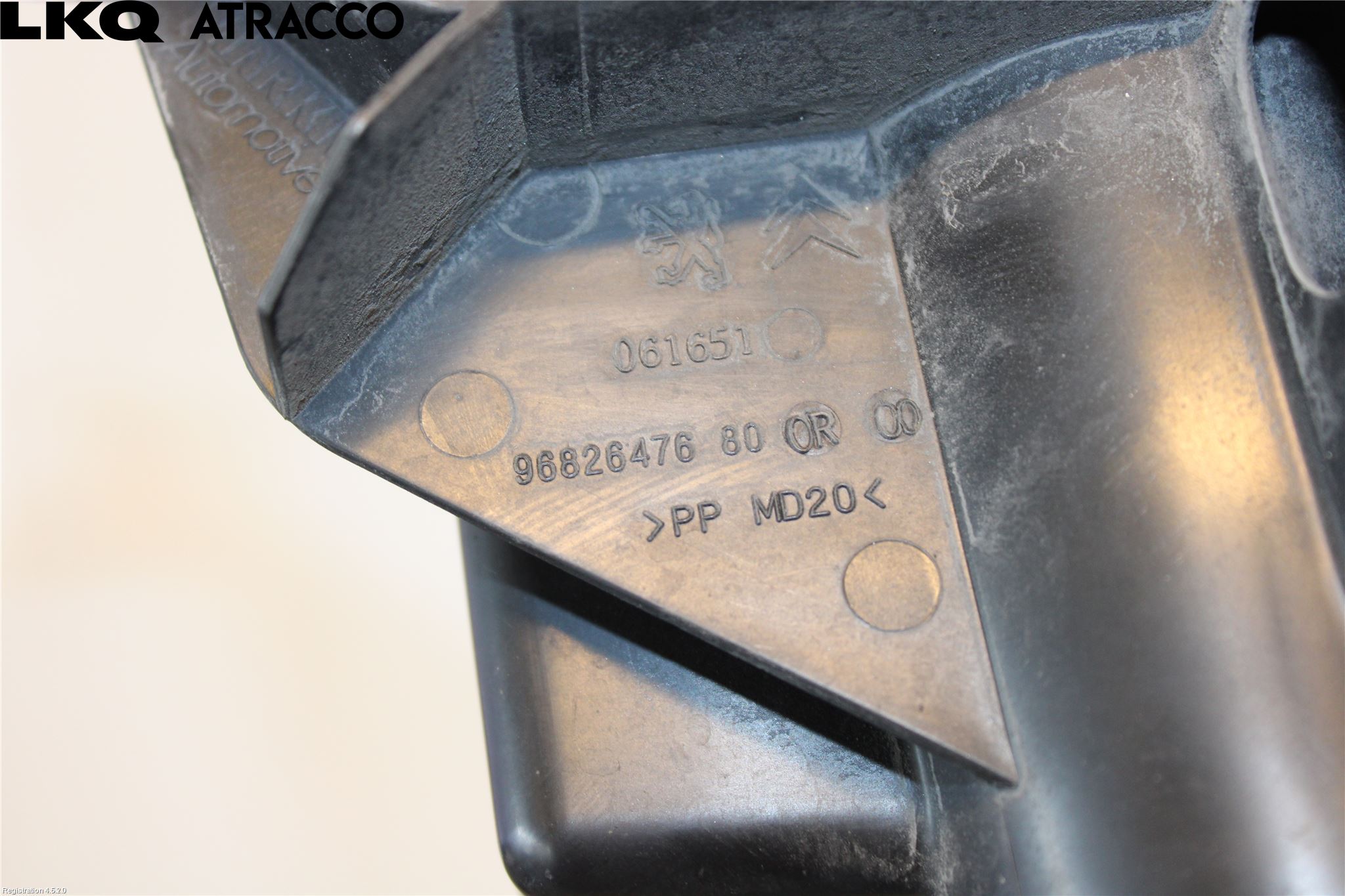 Peugeot 2008 13-20 Forg-Belg-Rør Mot Luftr