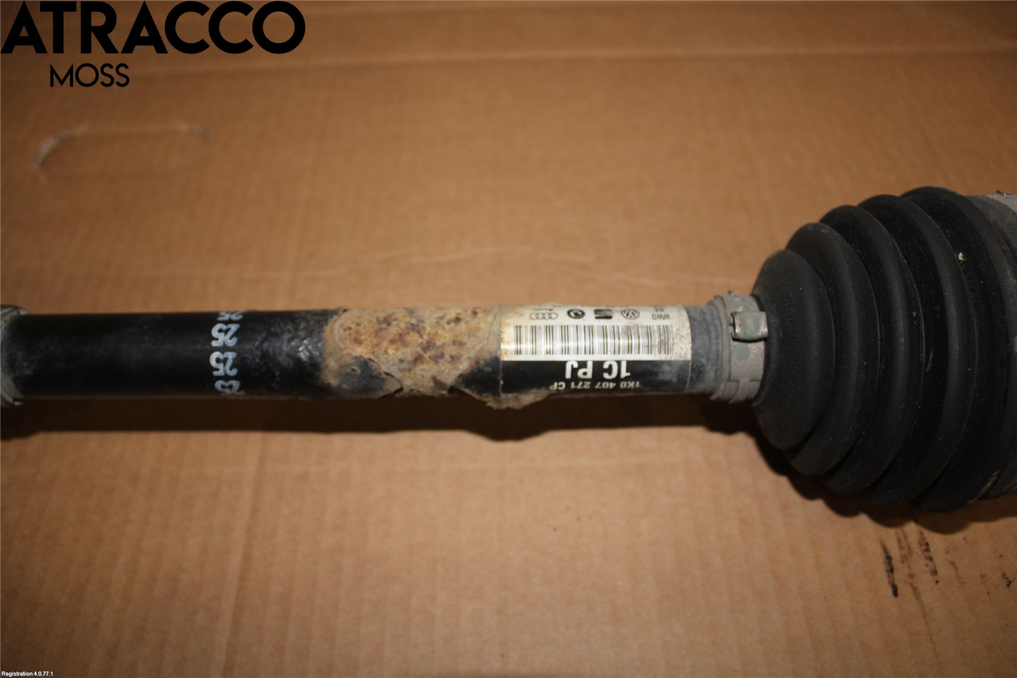 Skoda OCTAVIA (1Z) 05-13 Drivaksel Foran Kompl Venstre